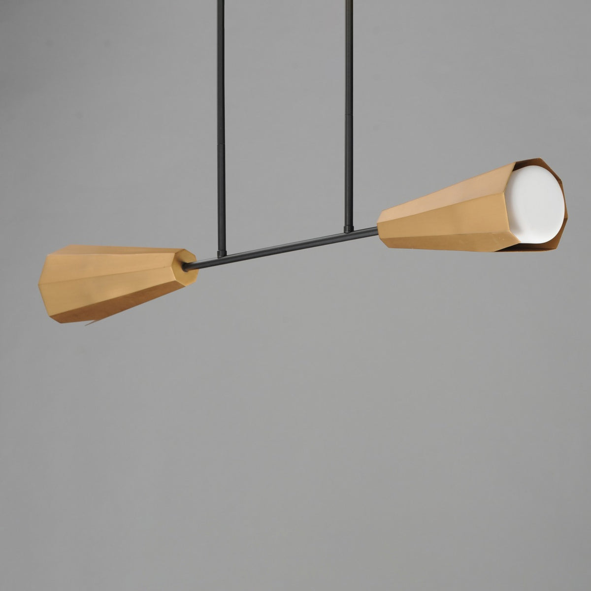 Suspension linéaire 2 lumières | Rizzo