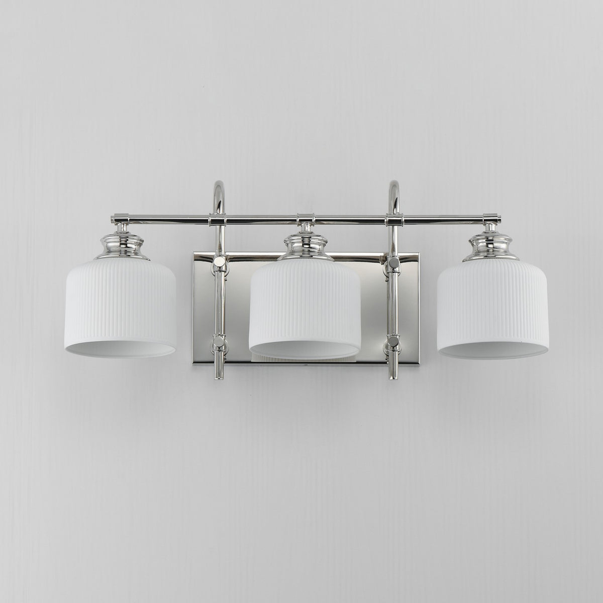 Applique de vanité 3 lumières | Bisque