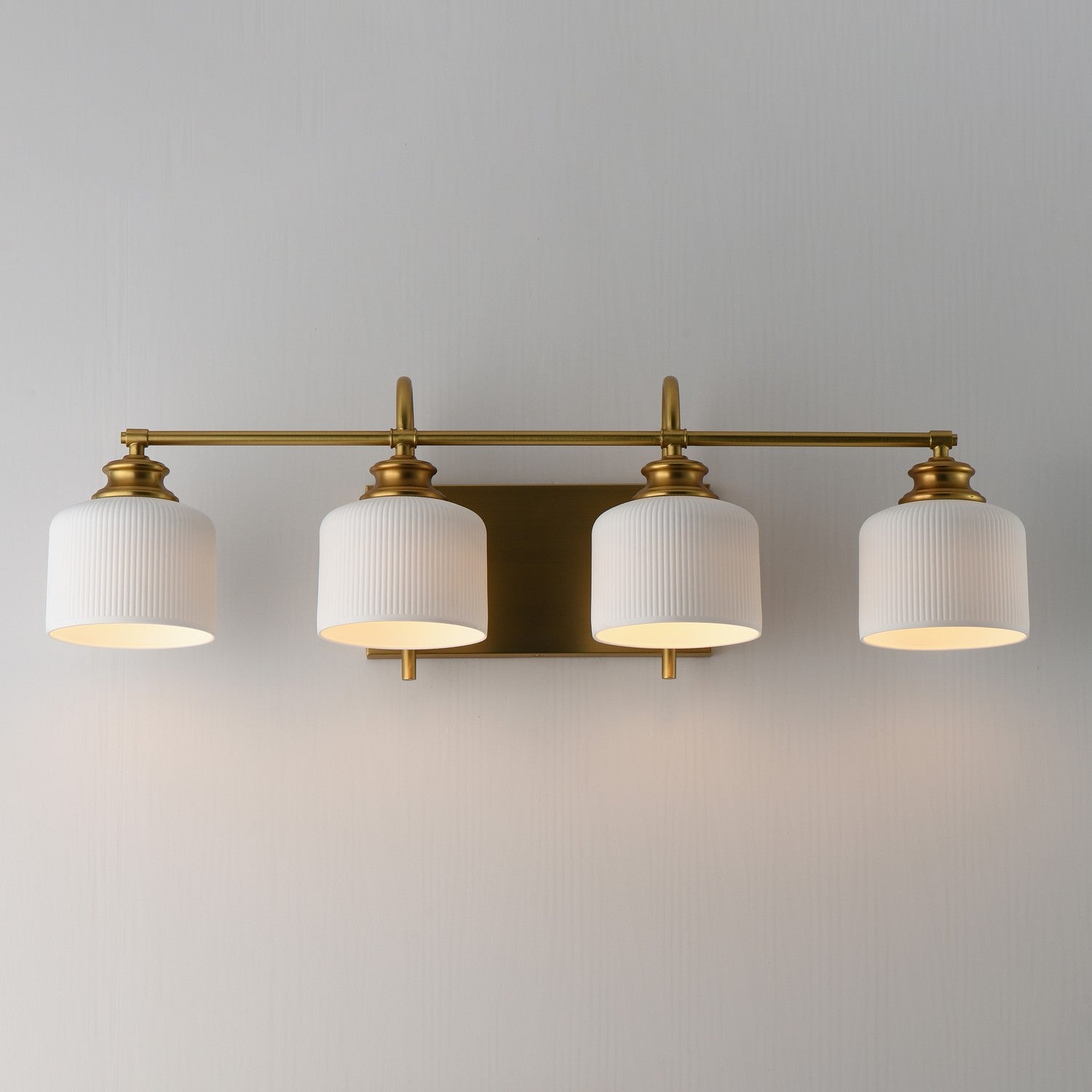 Applique de vanité 4 lumières | Bisque