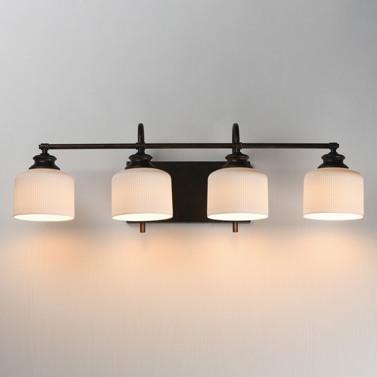 Applique de vanité 4 lumières | Bisque