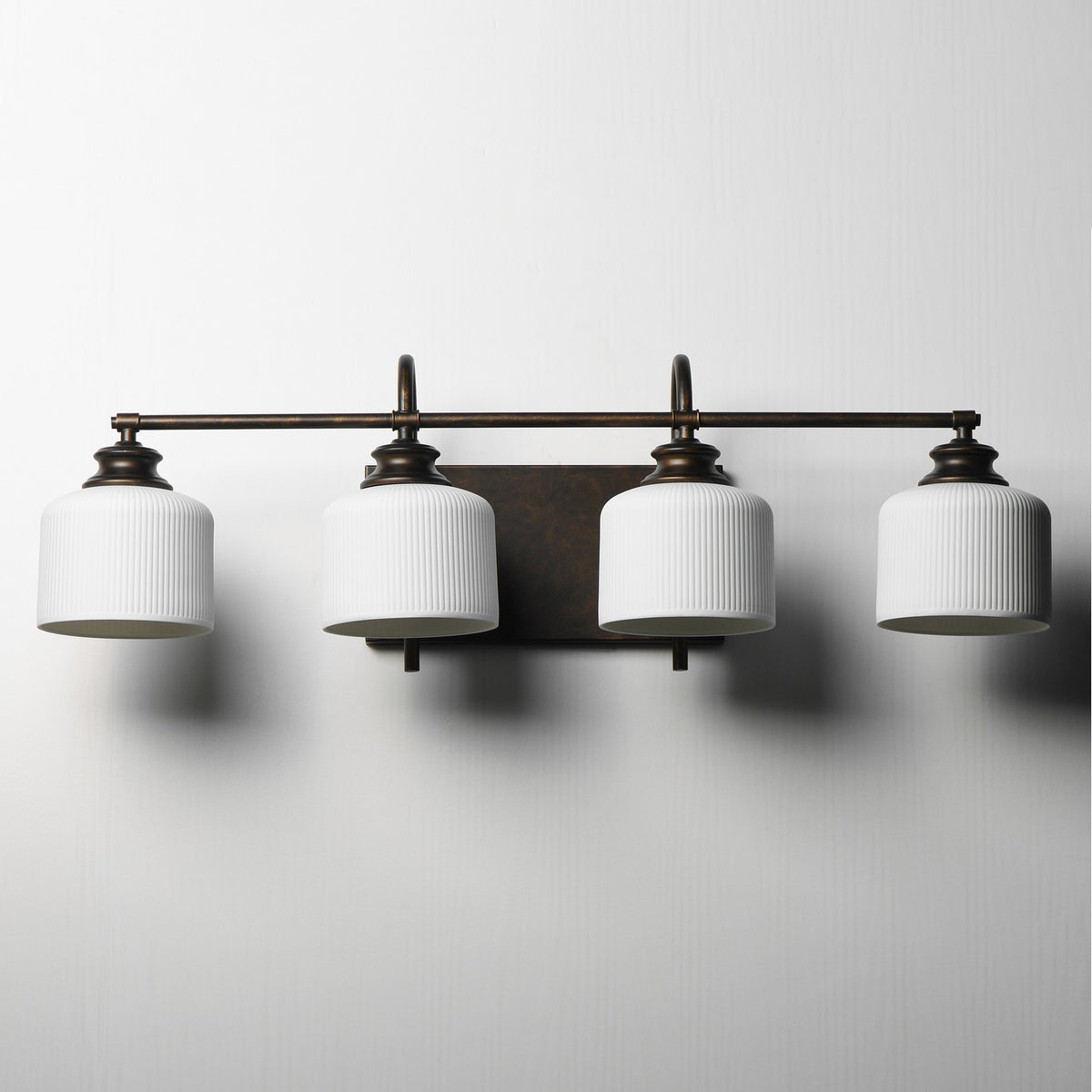 Applique de vanité 4 lumières | Bisque