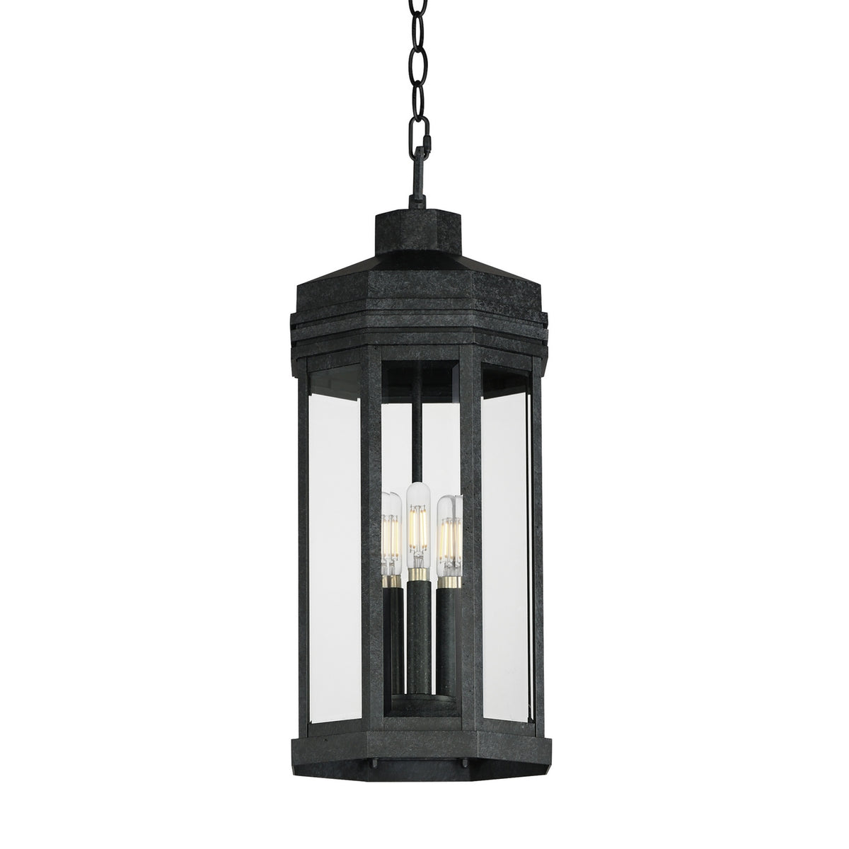 Maxim - Suspension extérieure 3 lumières | Wright - 30229CLBKP