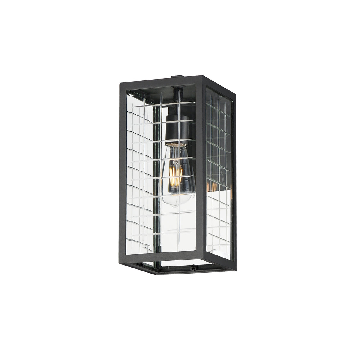 Maxim - Lanterne murale extérieure 1 lumière | Magnus - 30692CLBK