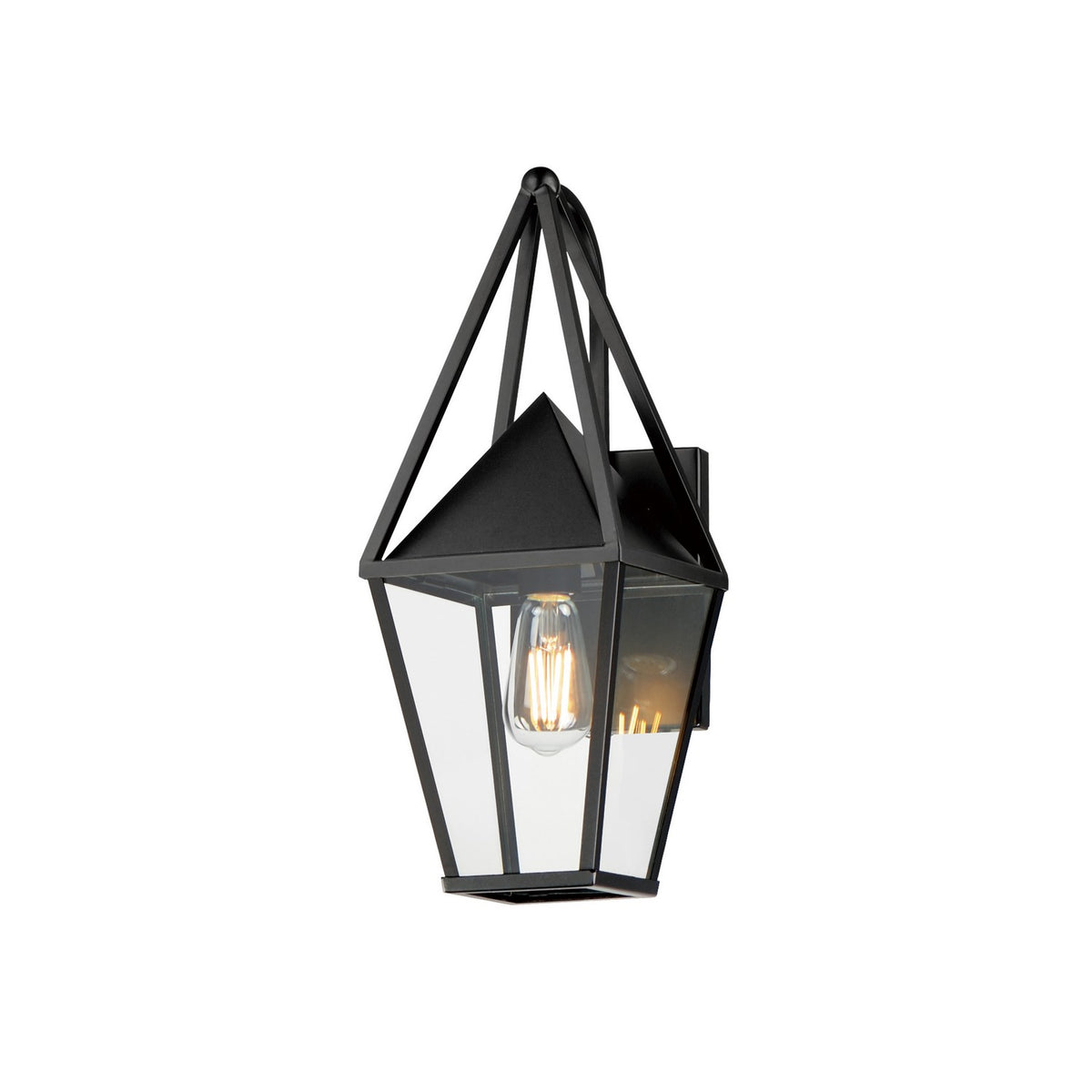Maxim - Applique murale extérieure 1 lumière | Bavaria - 3162CLBK