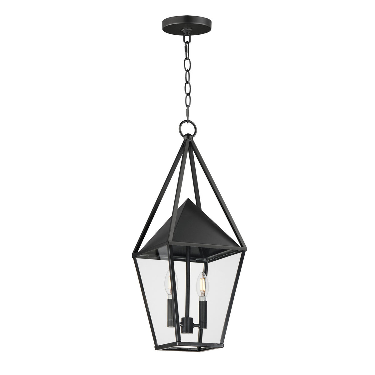 Maxim - Suspension extérieure 2 lumières | Bavaria - 3168CLBK