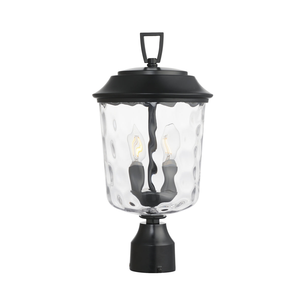 Maxim - Lanterne sur poteau extérieure 2 lumières | Prescott - 34219WGDBZ