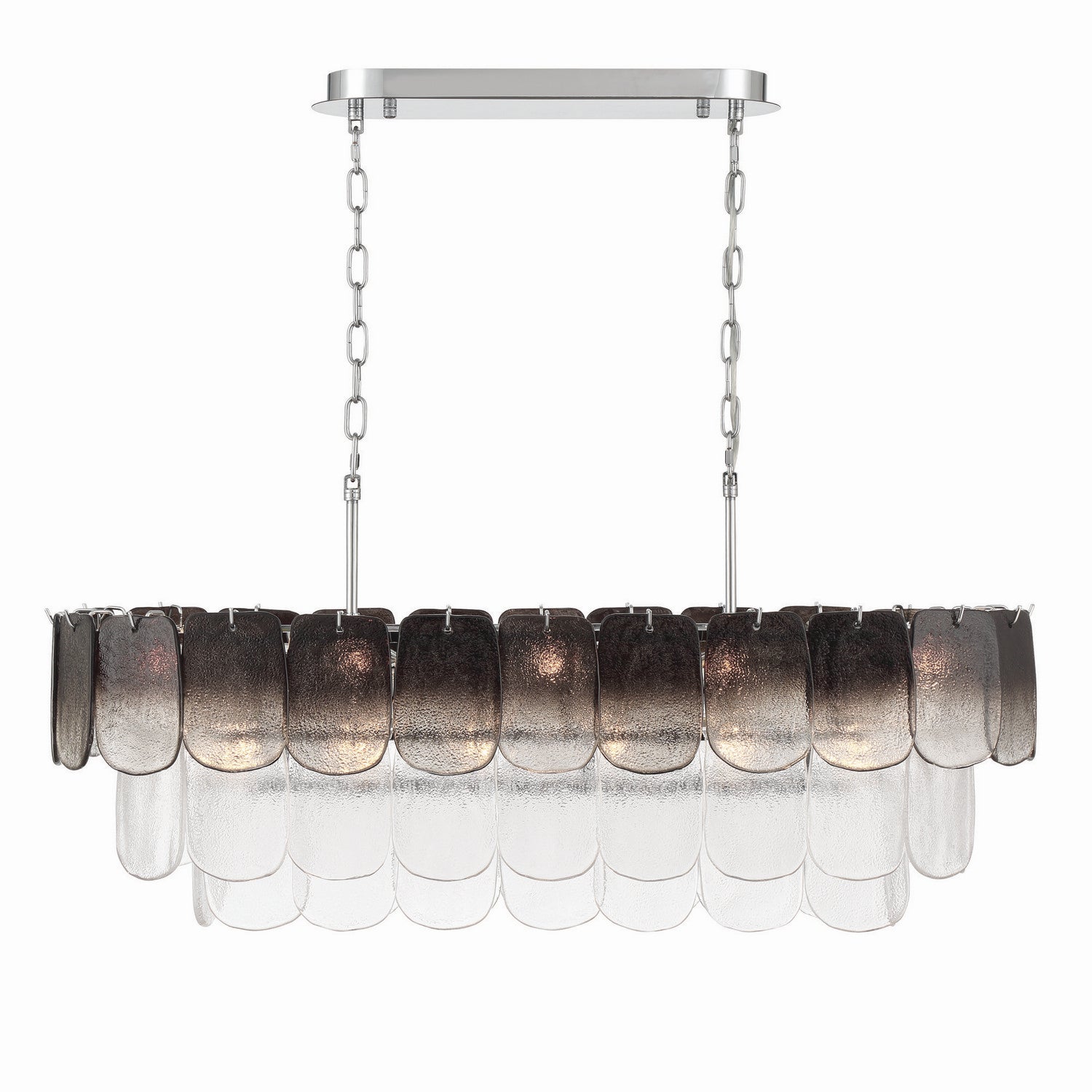 Suspension d'îlot 12 lumières | Bianca