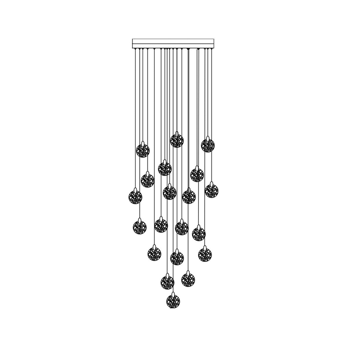 Lustre DEL | Snowflake