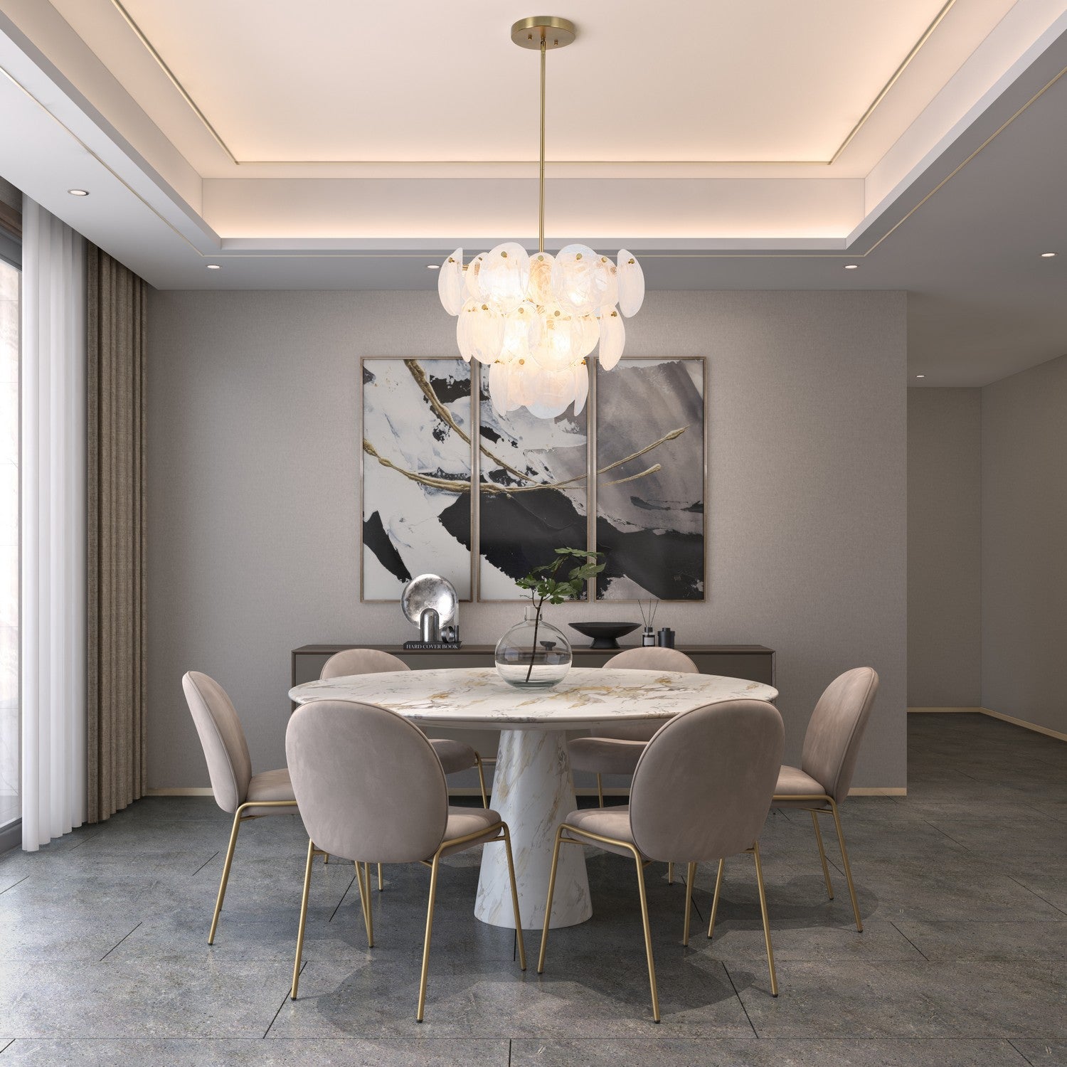 Lustre 8 lumières | Lily