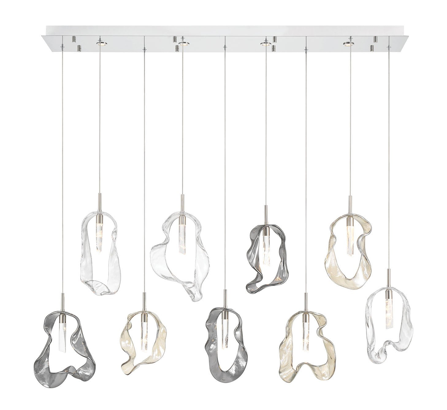Lustre linéaire DEL | Norah