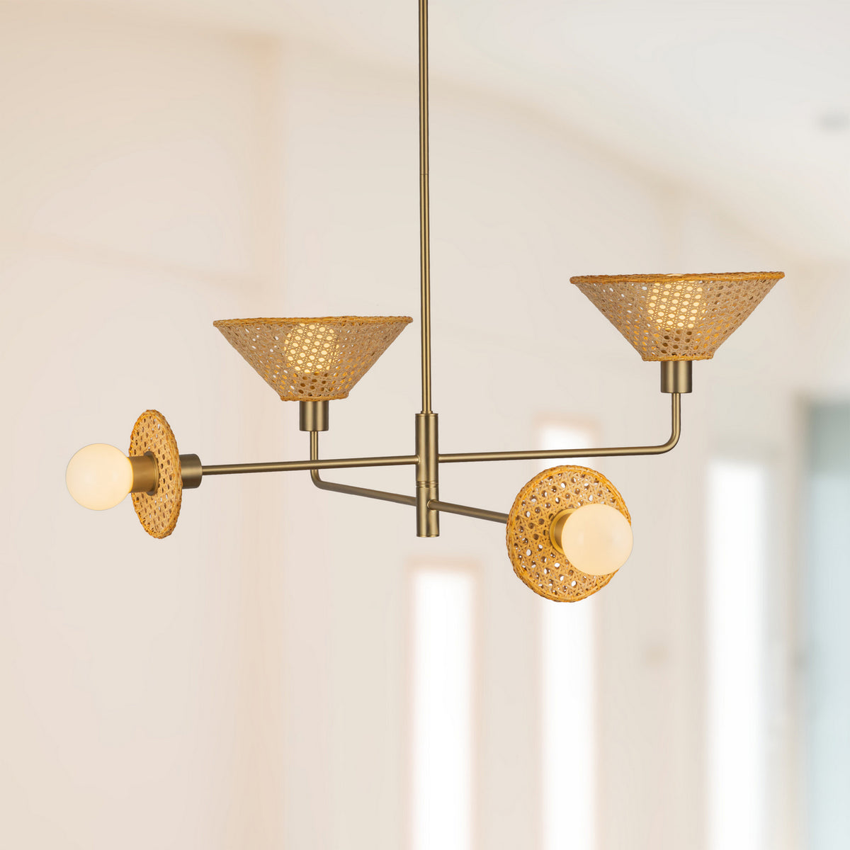 Lustre 4 lumières | Piper
