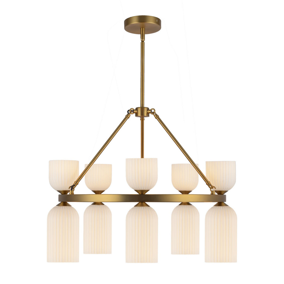 Lustre 10 lumières | Nelly