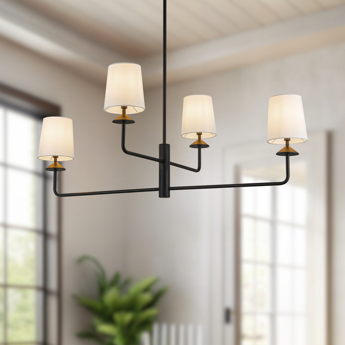 Lustre 4 lumières | Bridgette