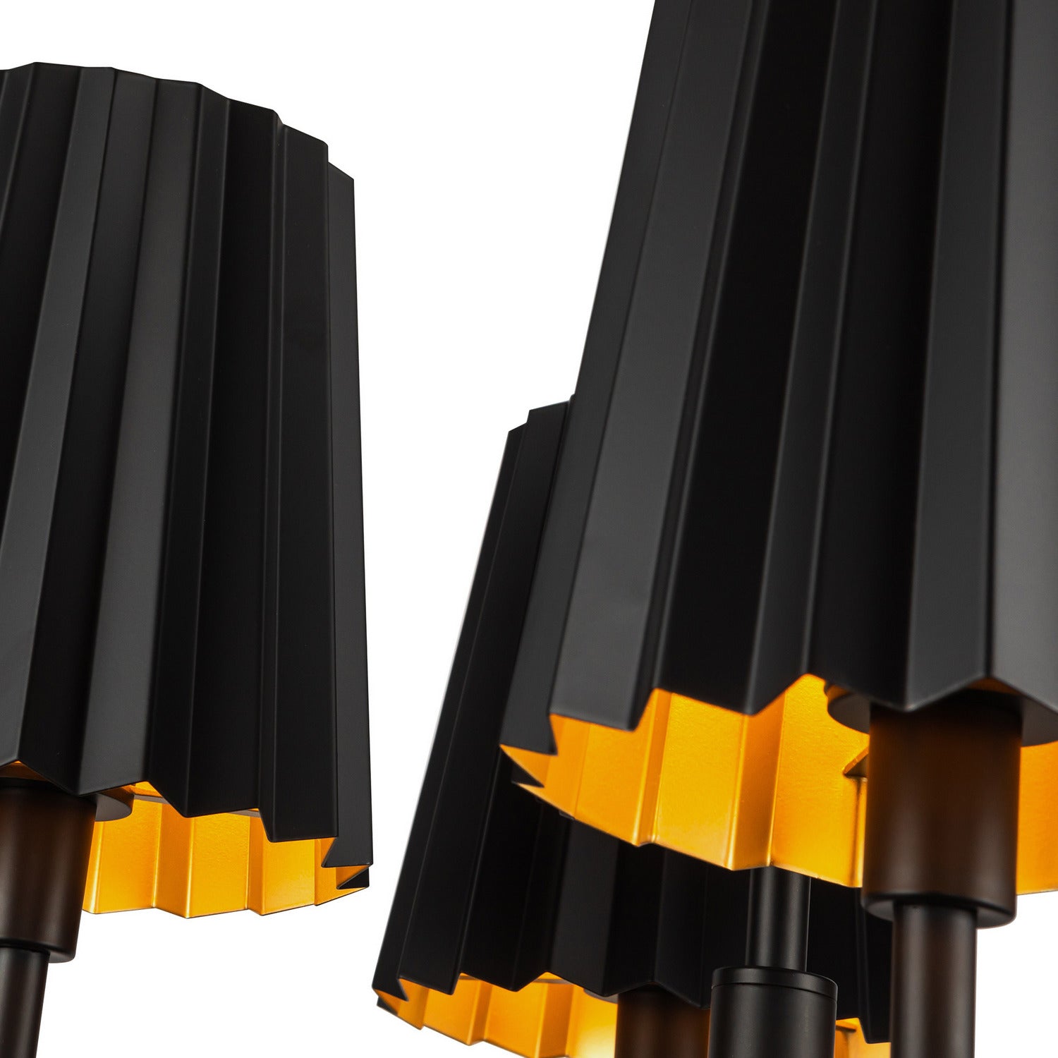 Lustre 4 lumières | Plisse