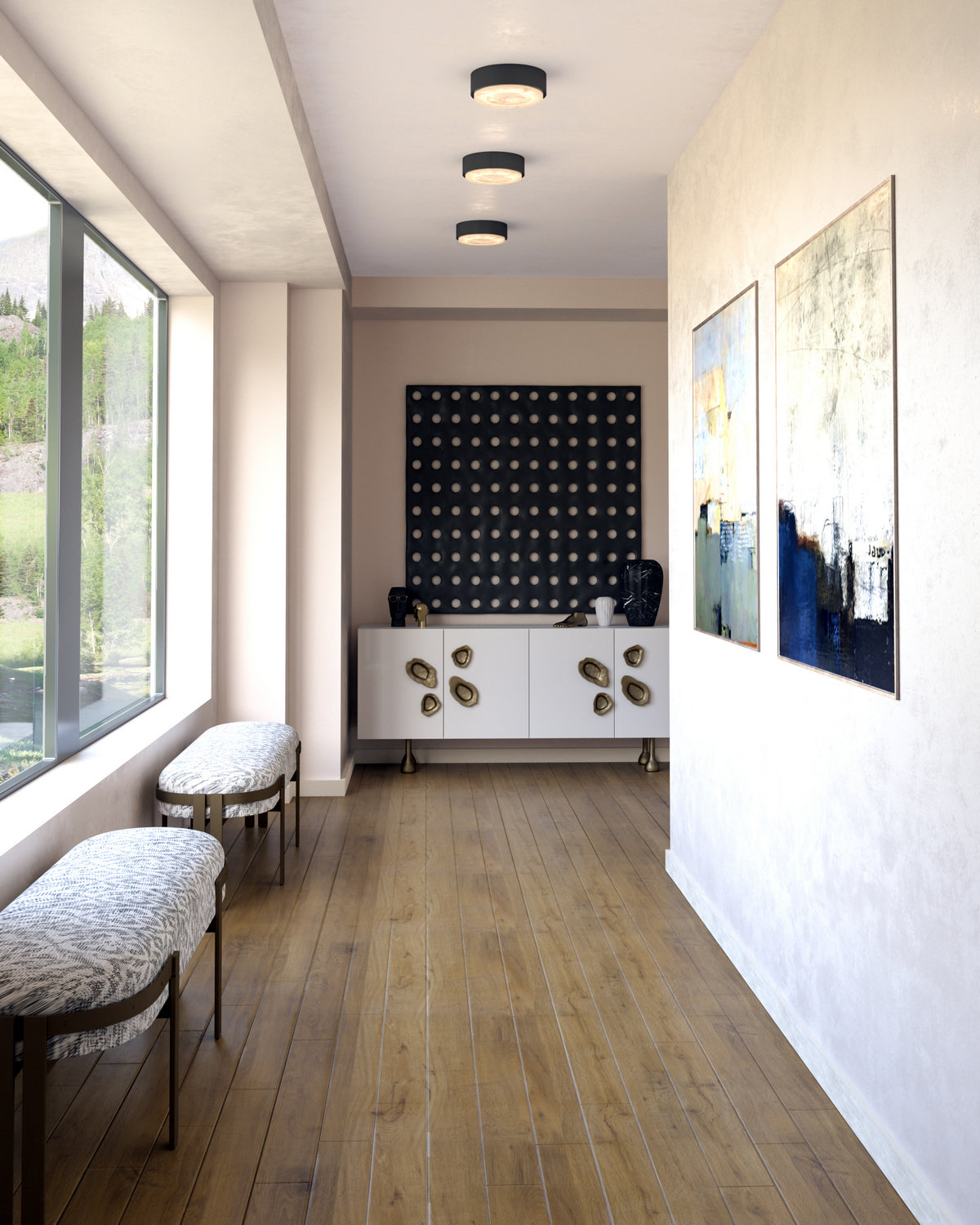 Plafonnier DEL | Blanco
