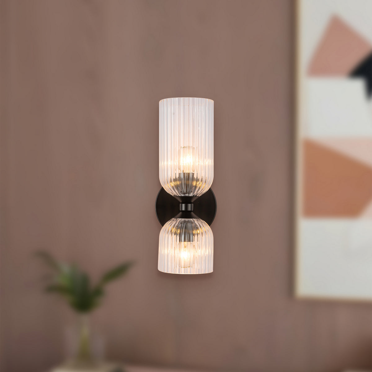 Applique de vanité 2 lumières | Nelly