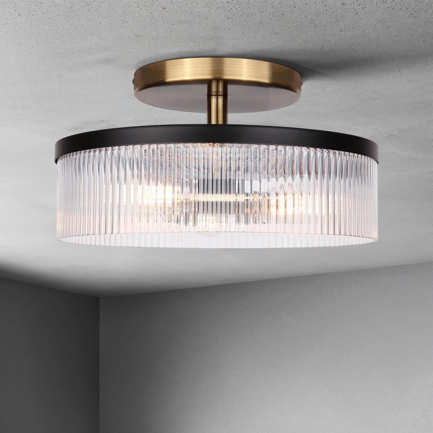 Semi-plafonnier 3 lumières | Jenner