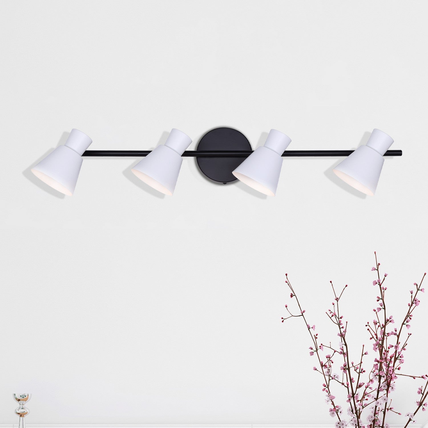 Éclairage sur rail 4 lumières | Radley