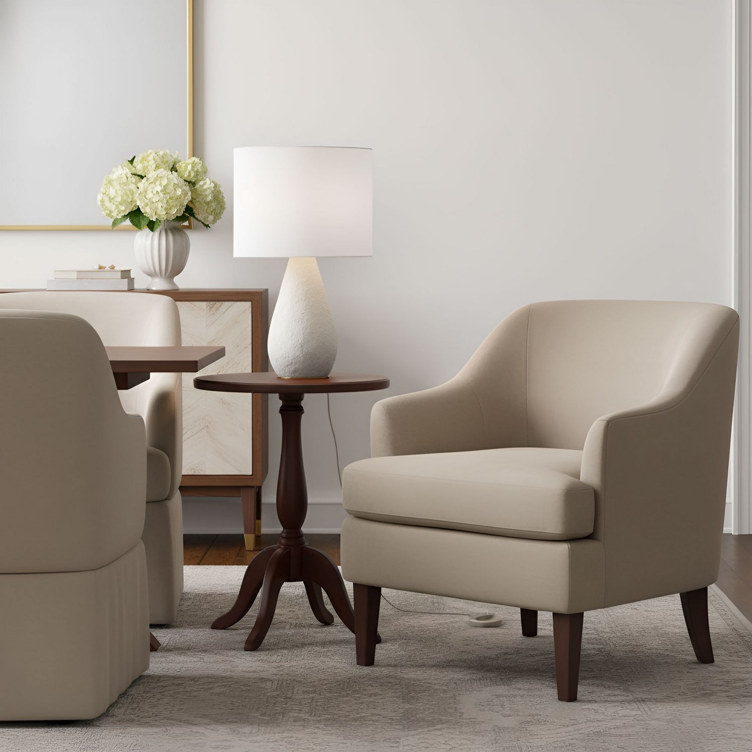Lampe de table 1 lumière | Breccia