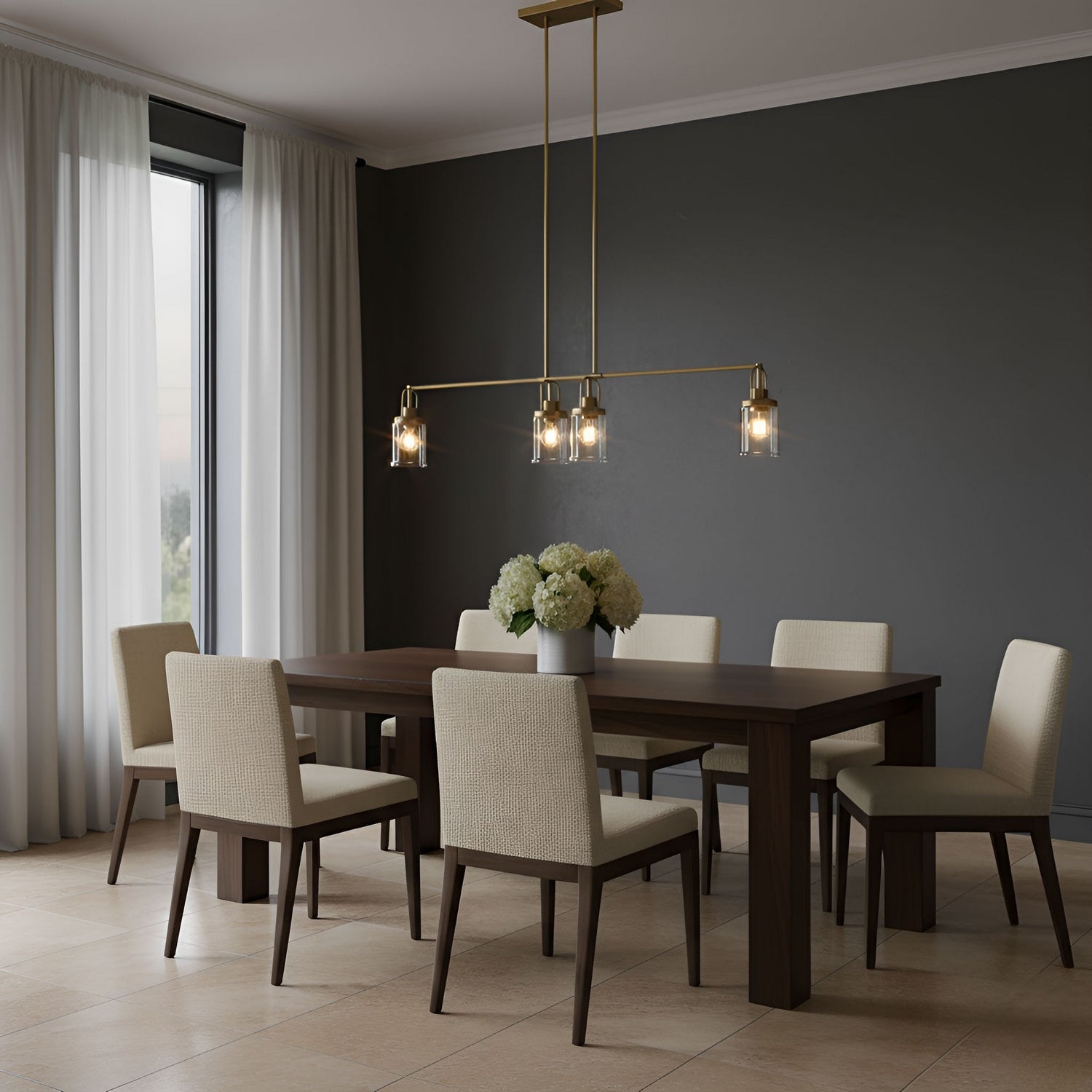 Lustre 4 lumières | Anders