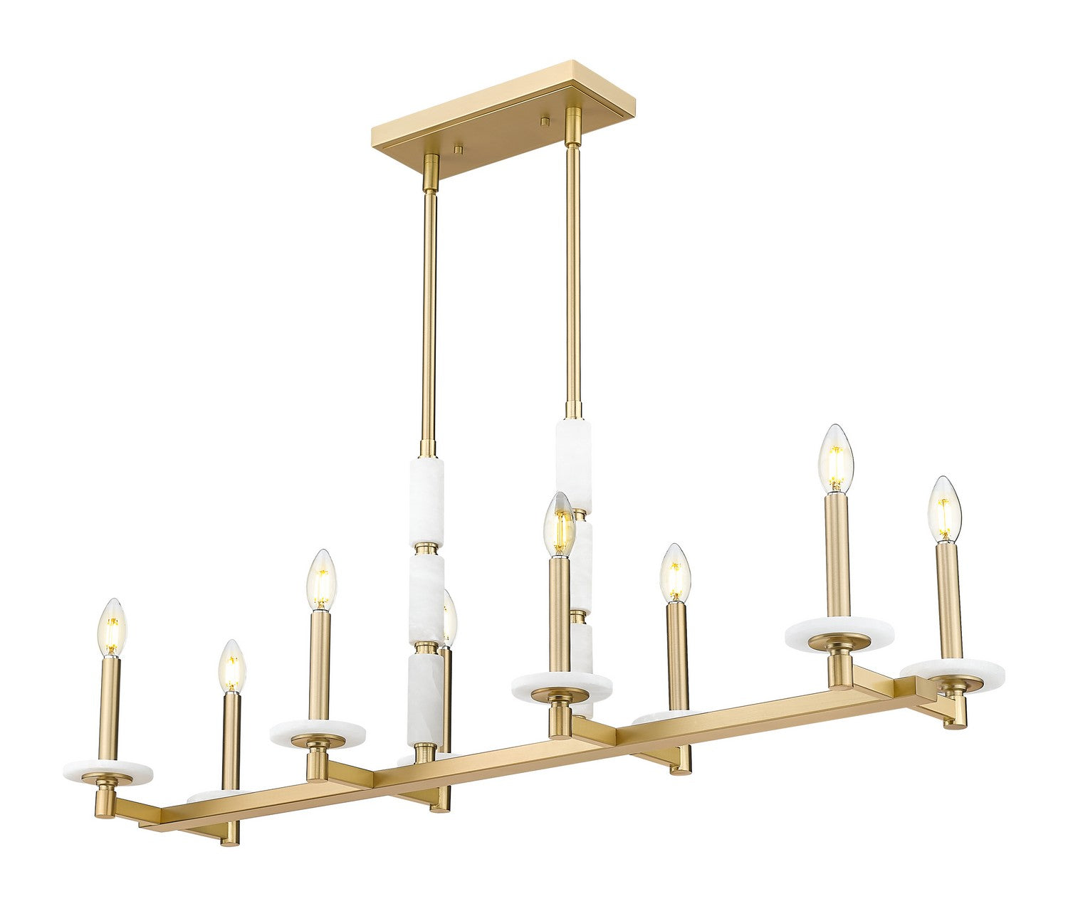 Lustre linéaire 8 lumières | Kaden