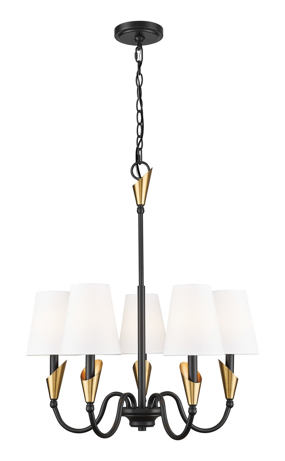 Lustre 5 lumières | Claudelle