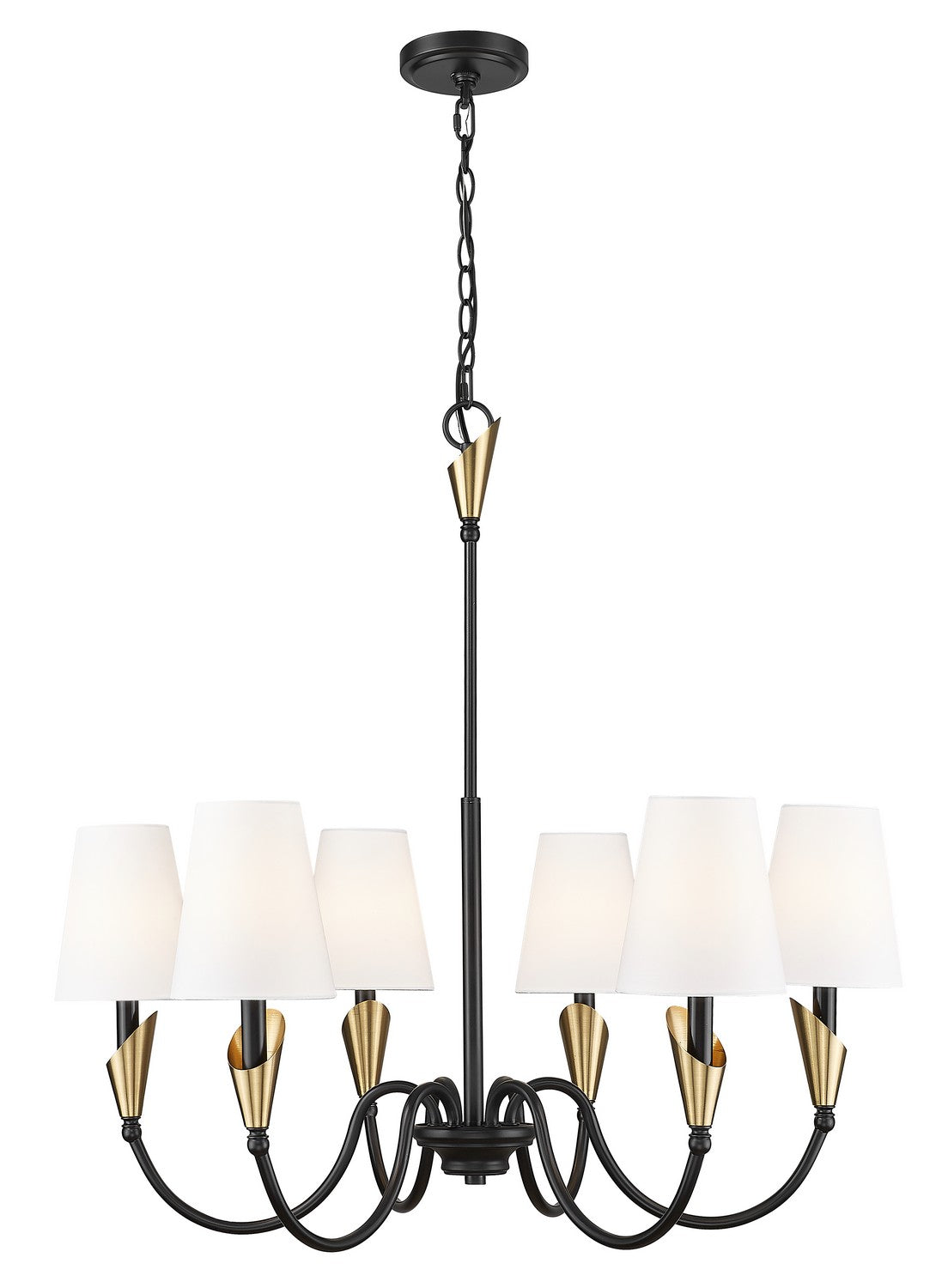 Lustre 6 lumières | Claudelle