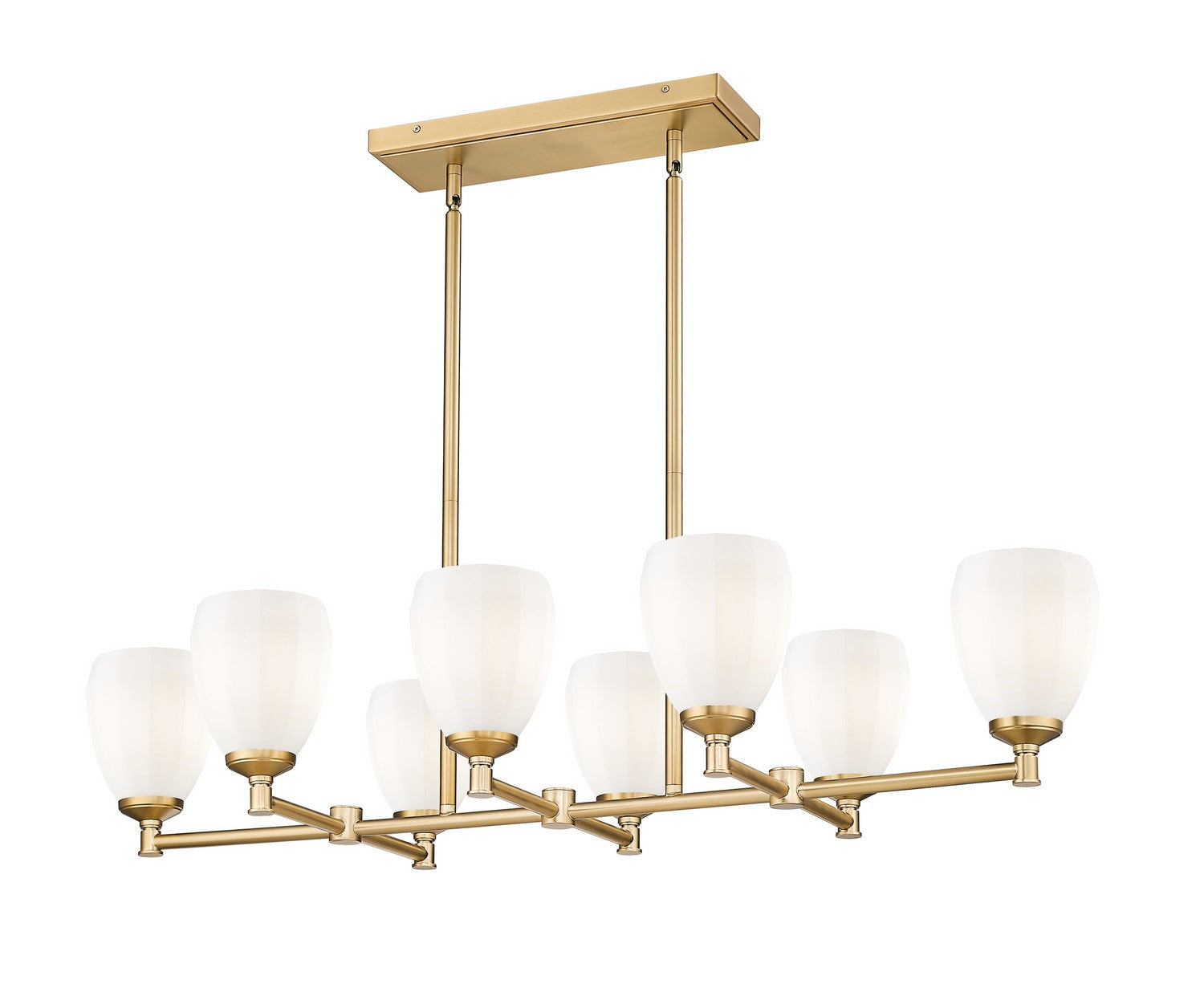 Lustre linéaire 8 lumières | Oren