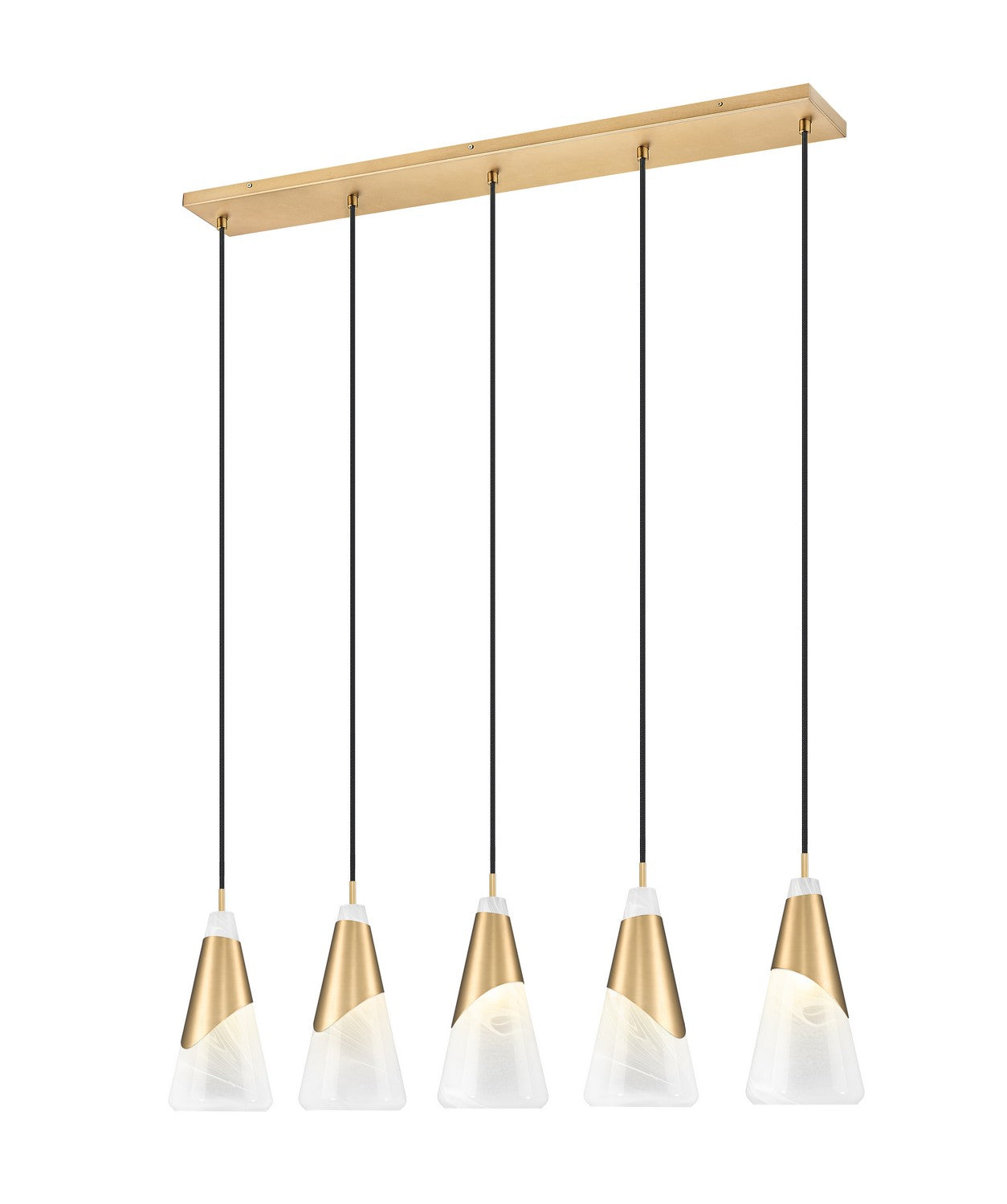Lustre linéaire 5 lumières | Aimie