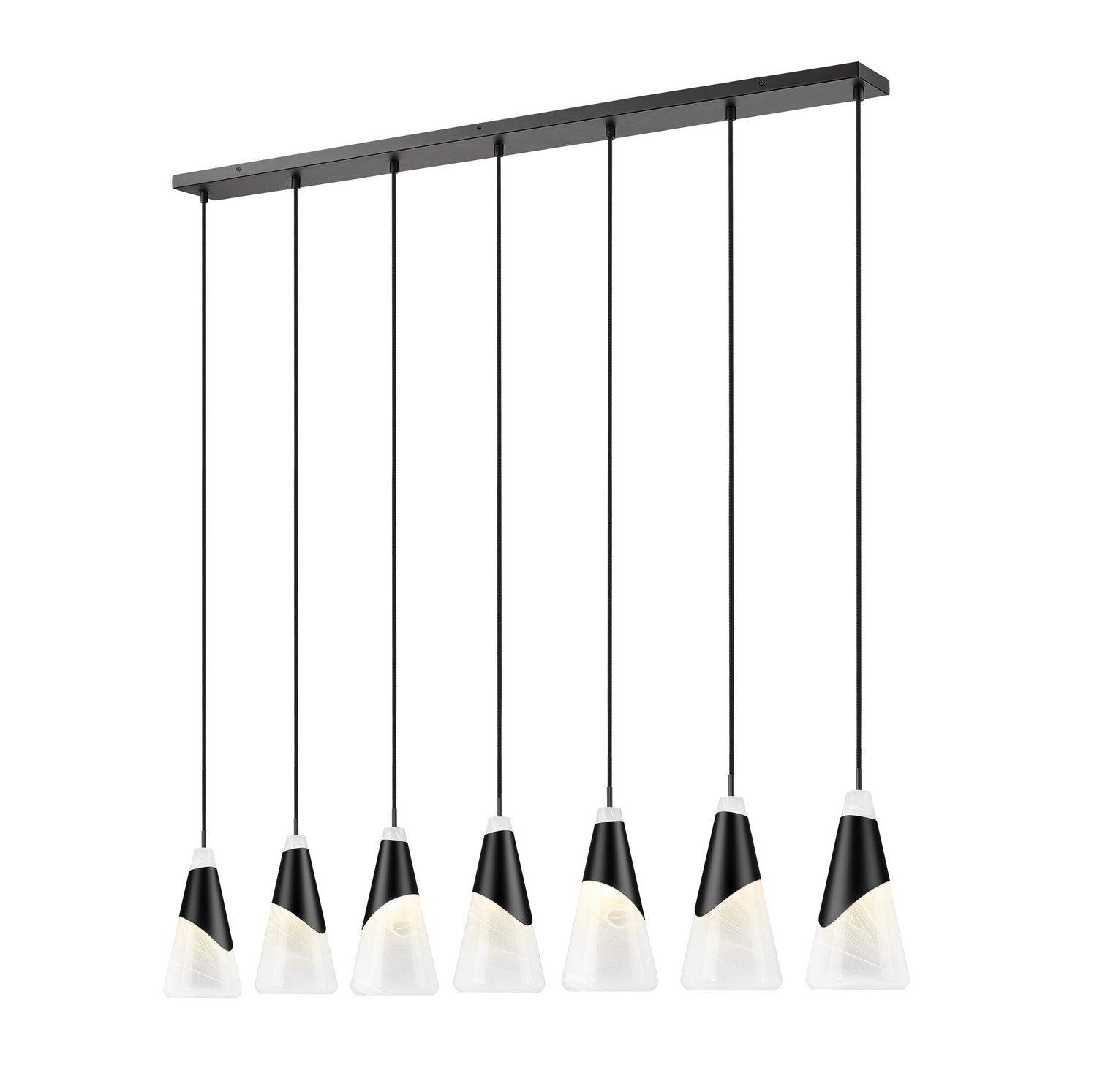 Lustre linéaire 7 lumières | Aimie
