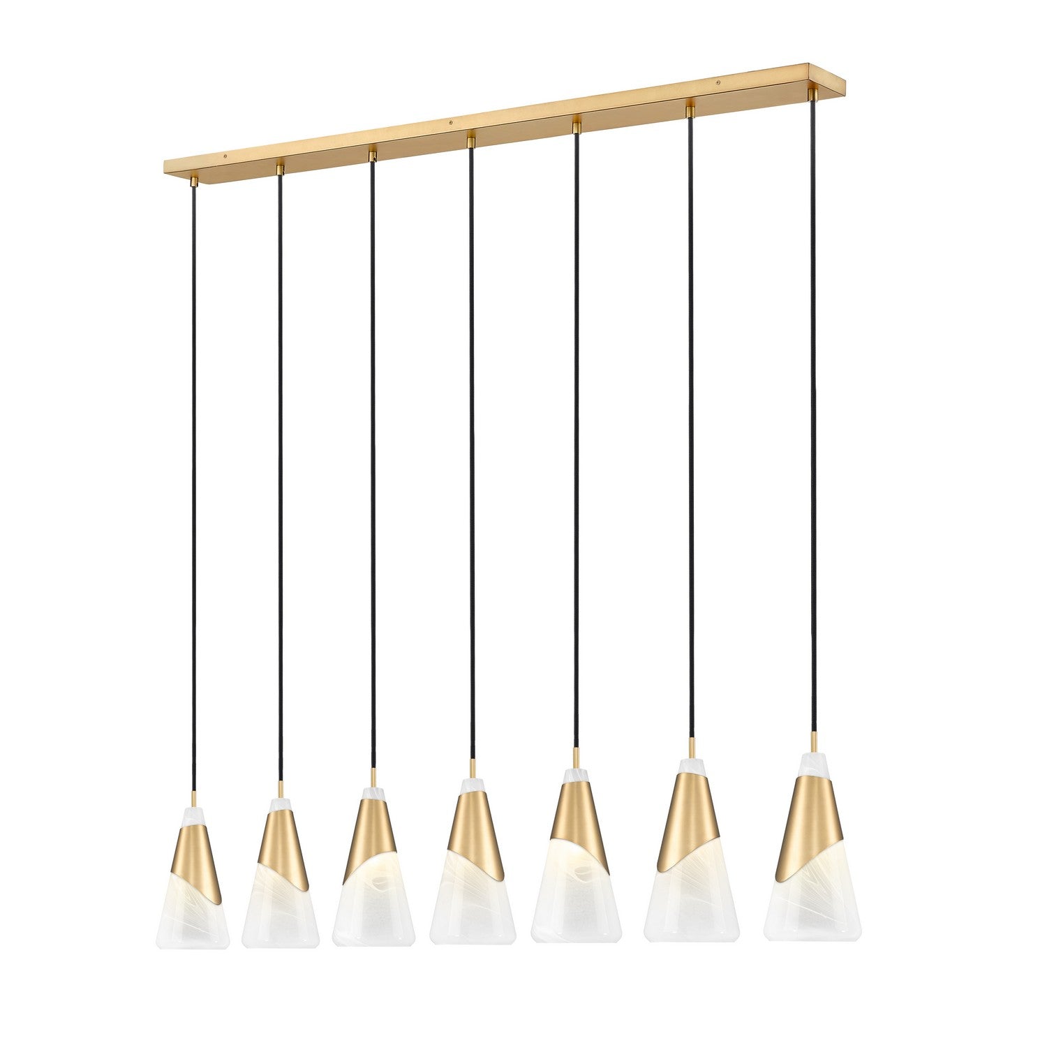 Lustre linéaire 7 lumières | Aimie