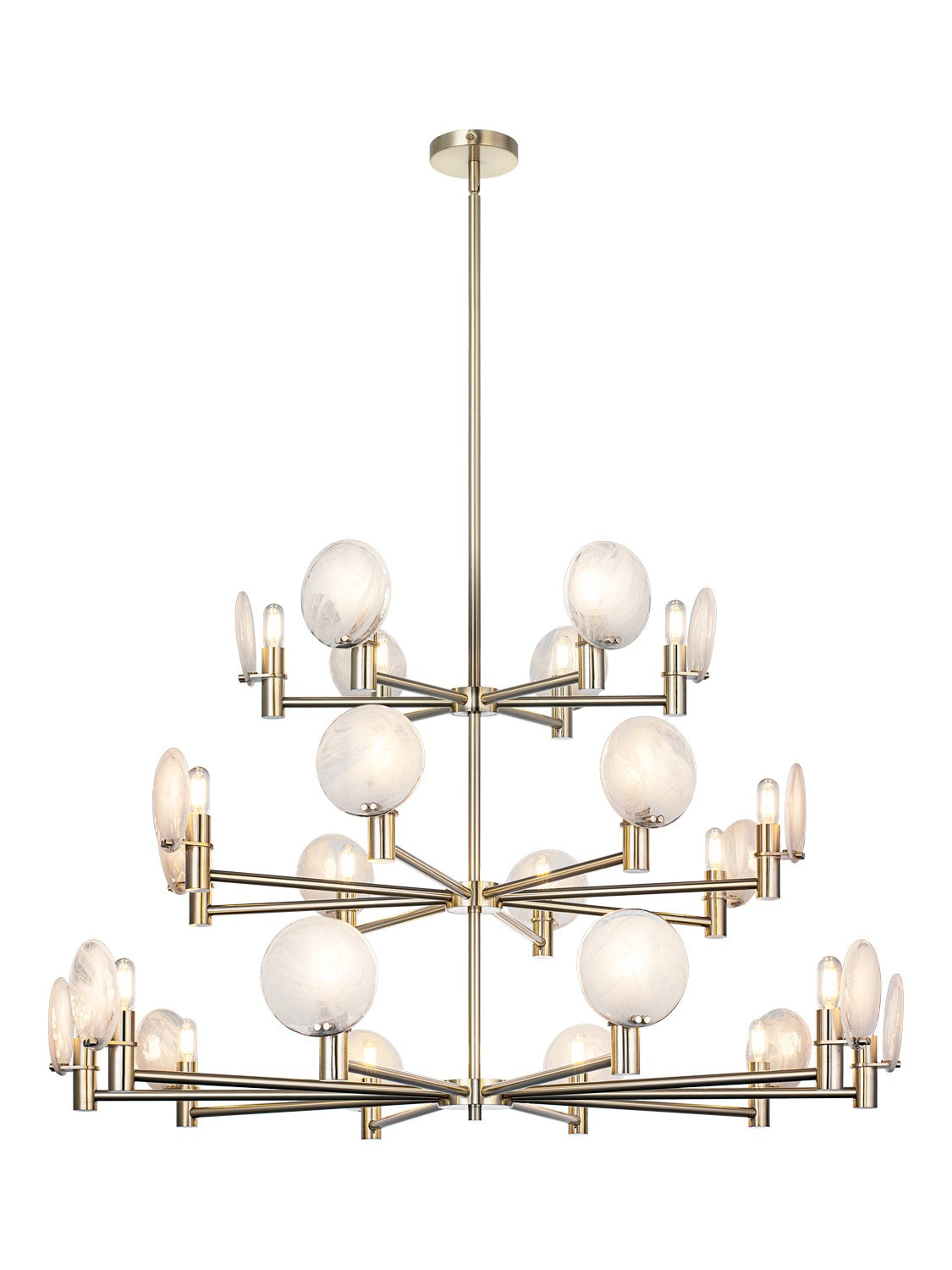 Suspension 24 lumières | CLOUDBURST