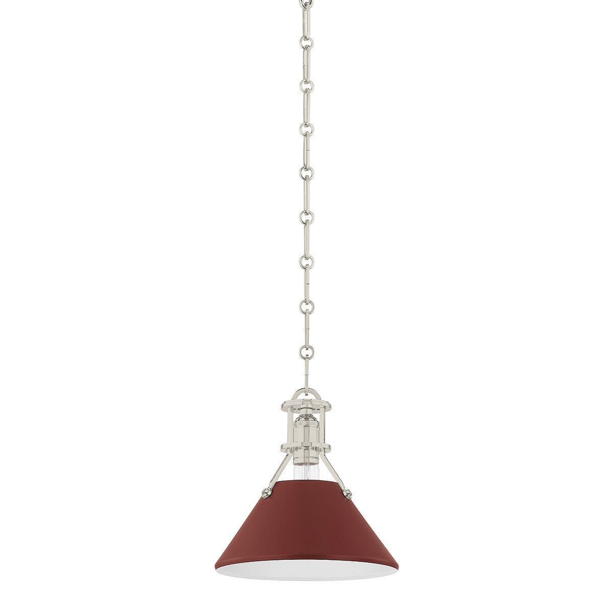 Suspension 1 lumière | Painted No. 2