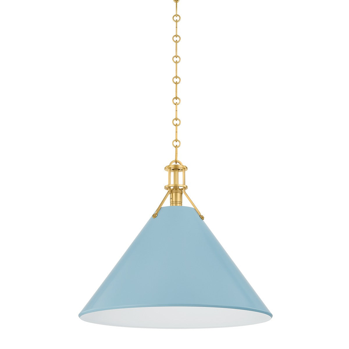 Suspension 1 lumière | Painted No. 2