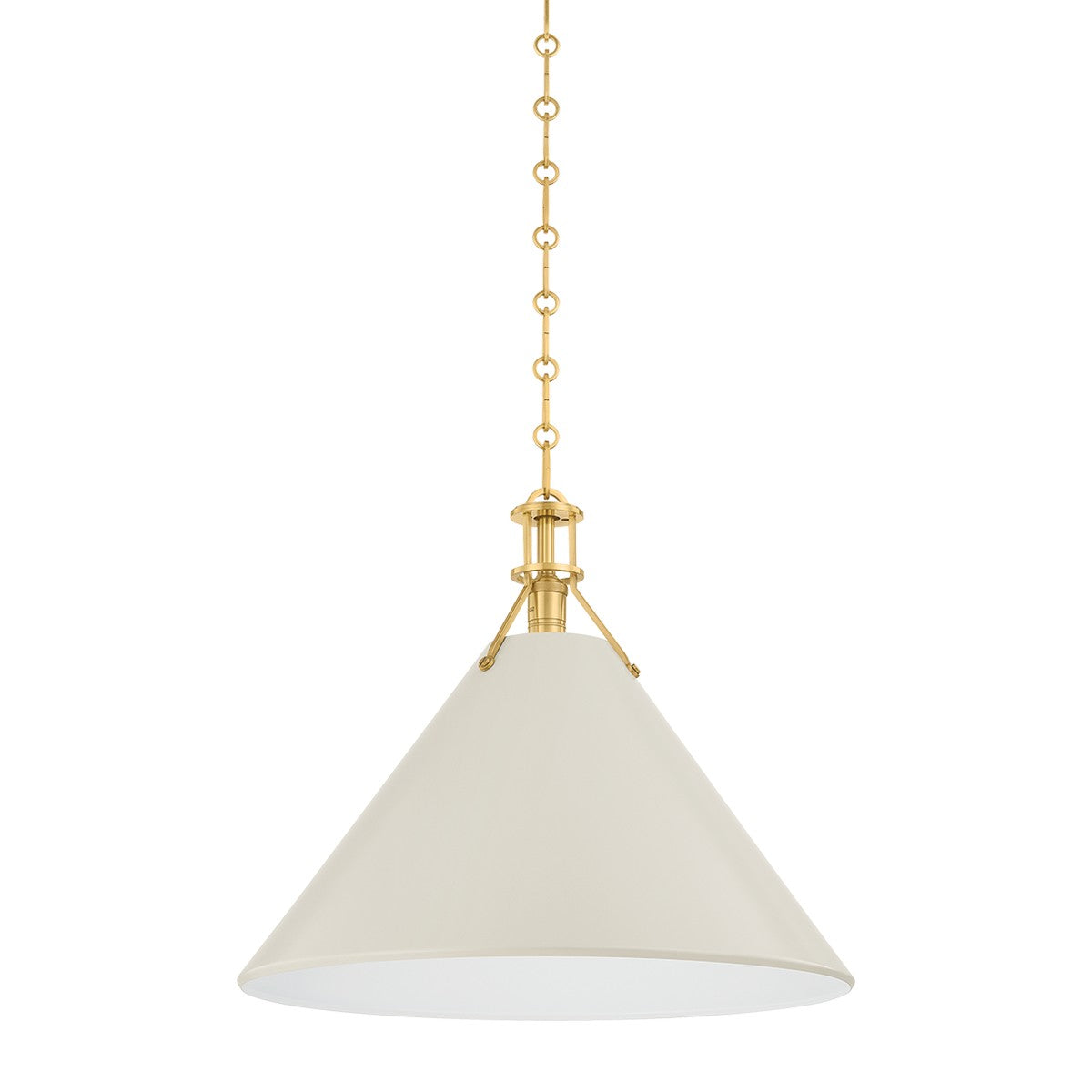 Suspension 1 lumière | Painted No. 2