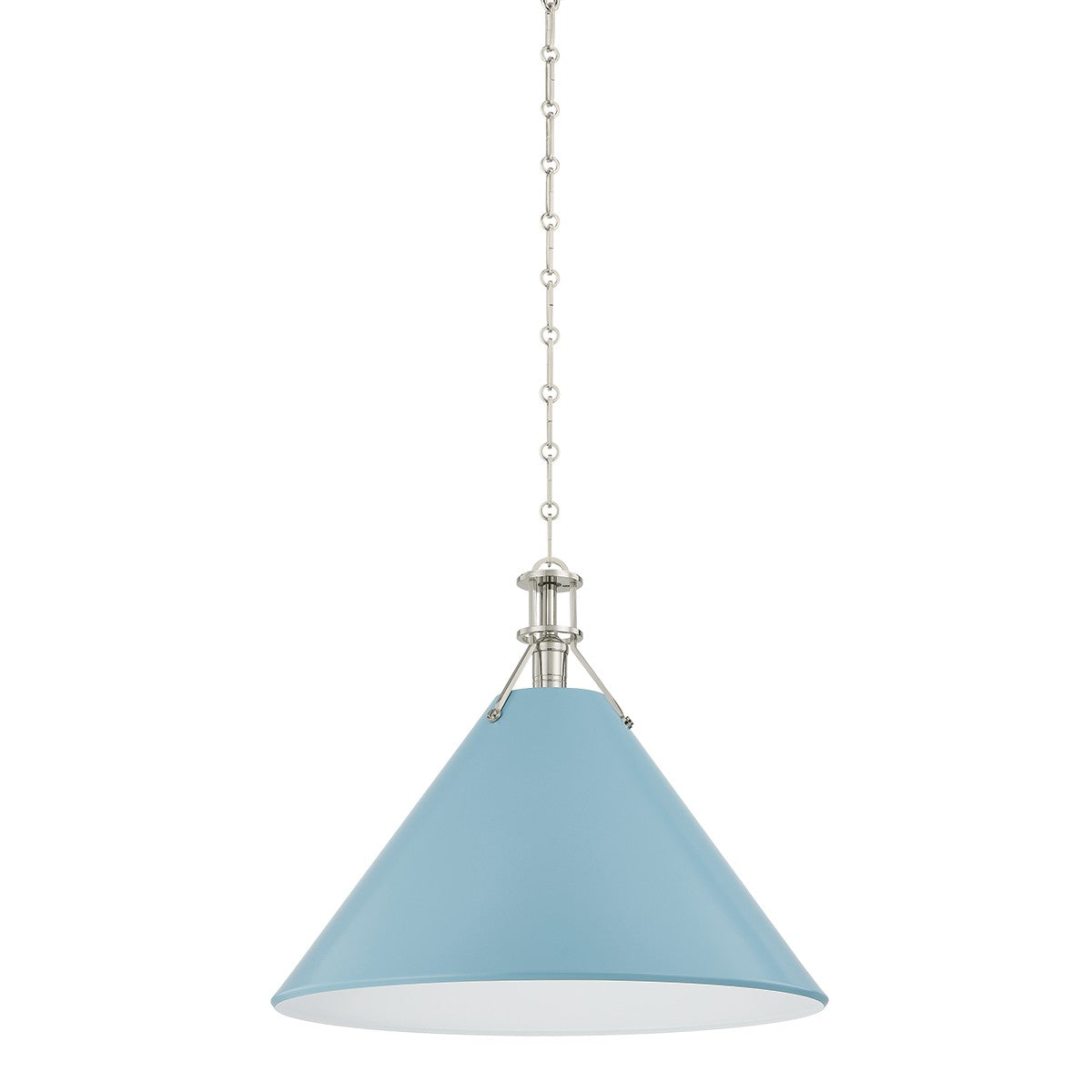 Suspension 1 lumière | Painted No. 2