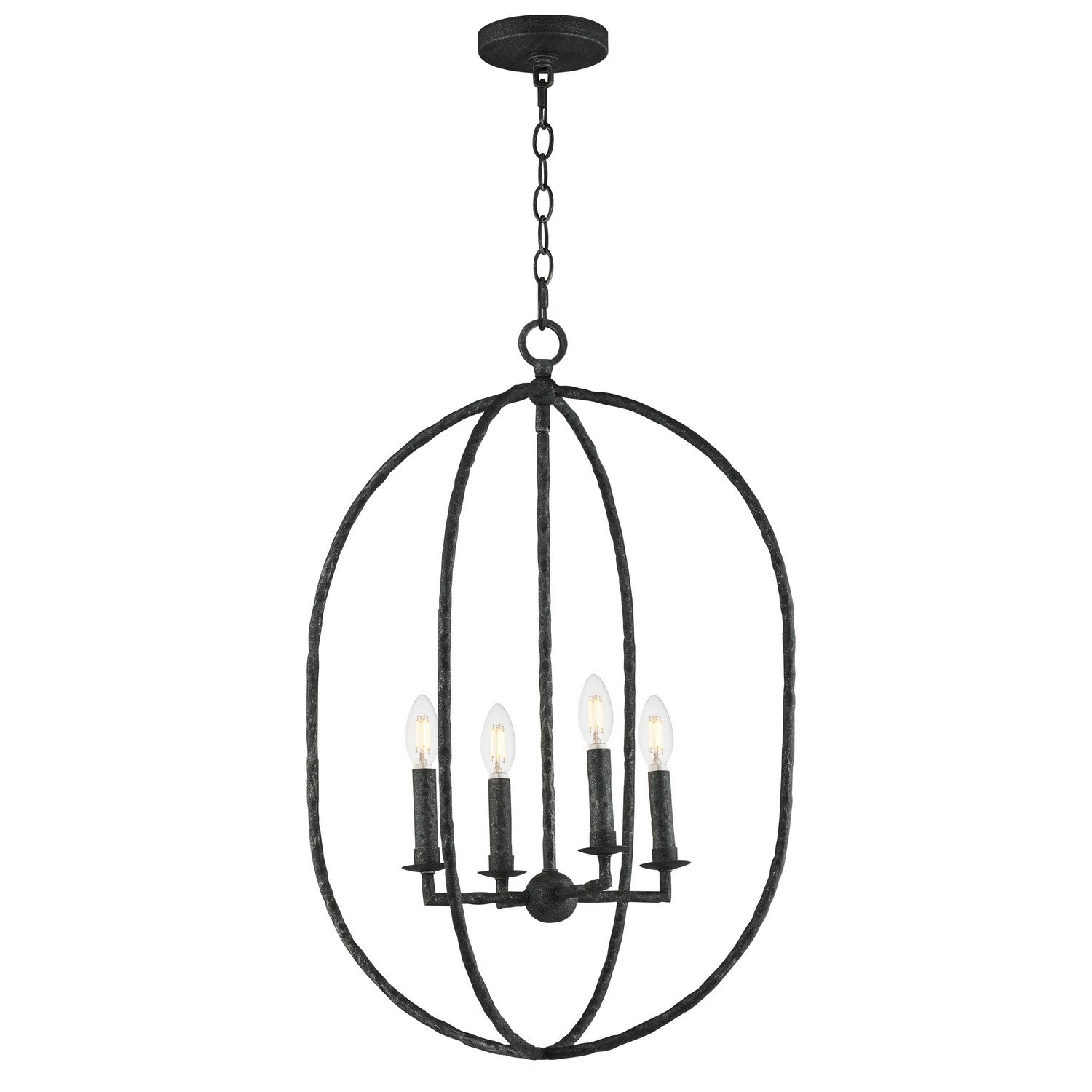 Suspension 4 lumières | Martel