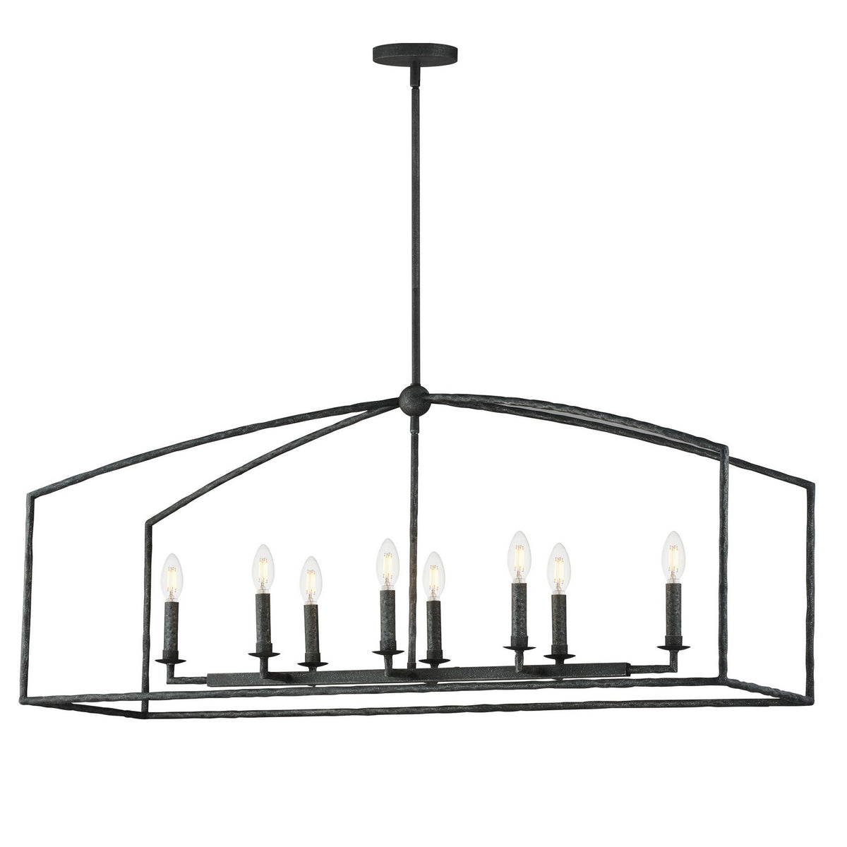 Suspension linéaire 8 lumières | Martel