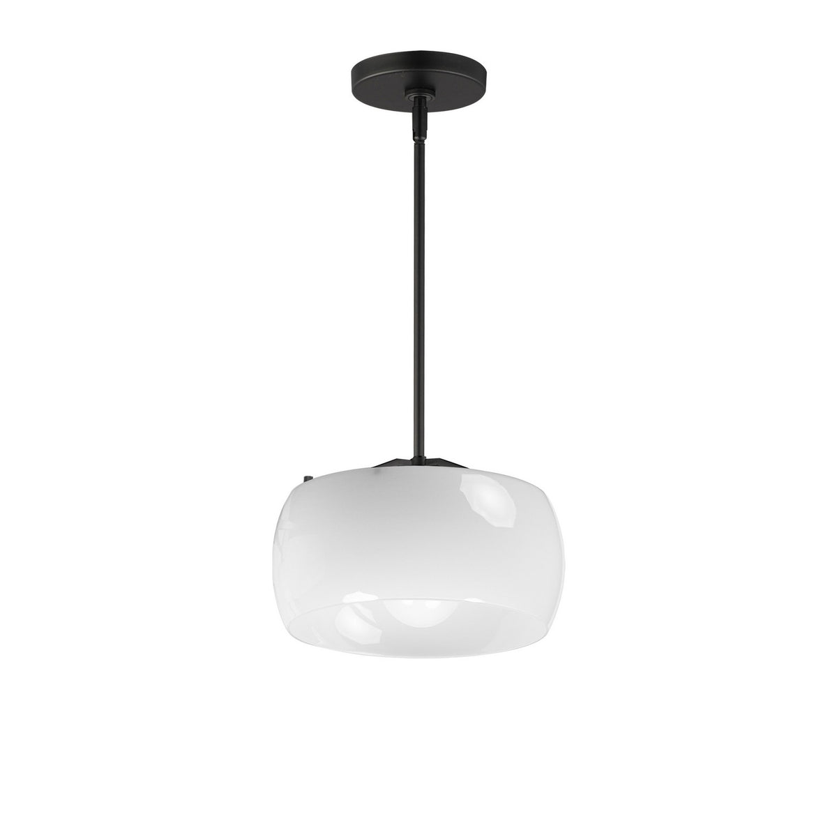 Suspension 1 lumière | Glazed