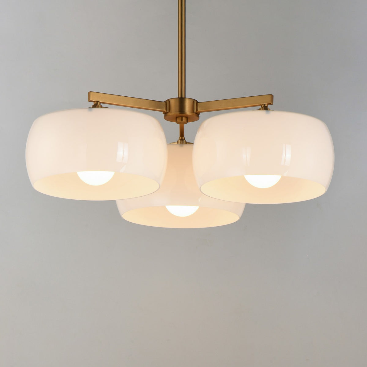 Lustre 3 lumières | Glazed