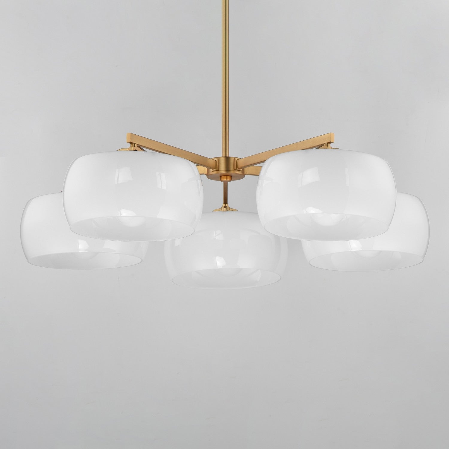 Lustre 5 lumières | Glazed