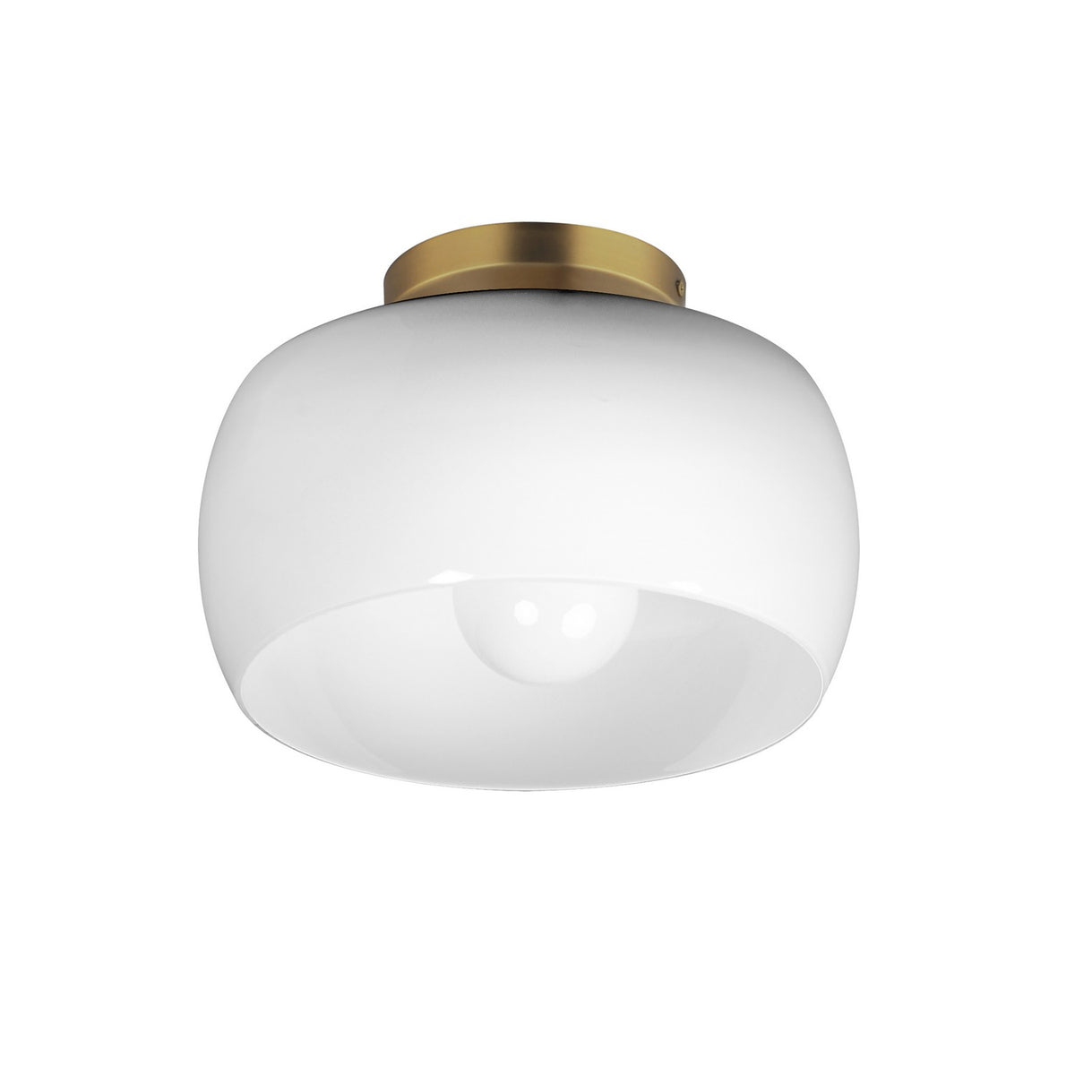 Plafonnier 1 lumière | Glazed