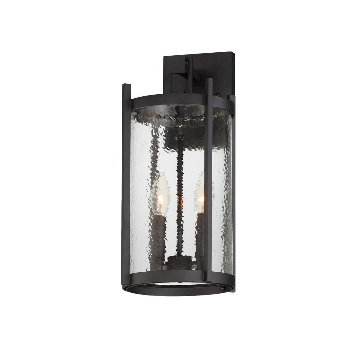 Maxim - Lanterne murale extérieure 2 lumières | Belfry - 30064HMBK