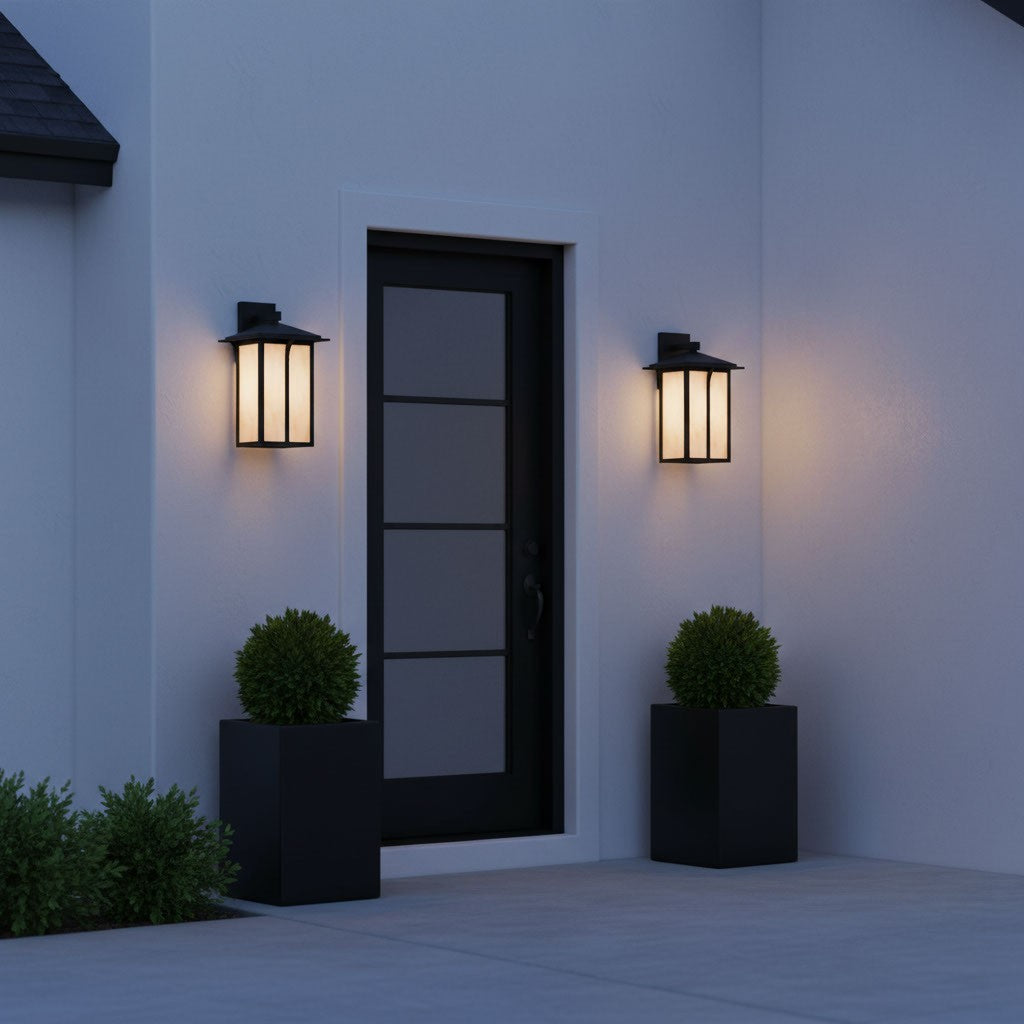 Lanterne murale extérieure 1 lumière | Tomek