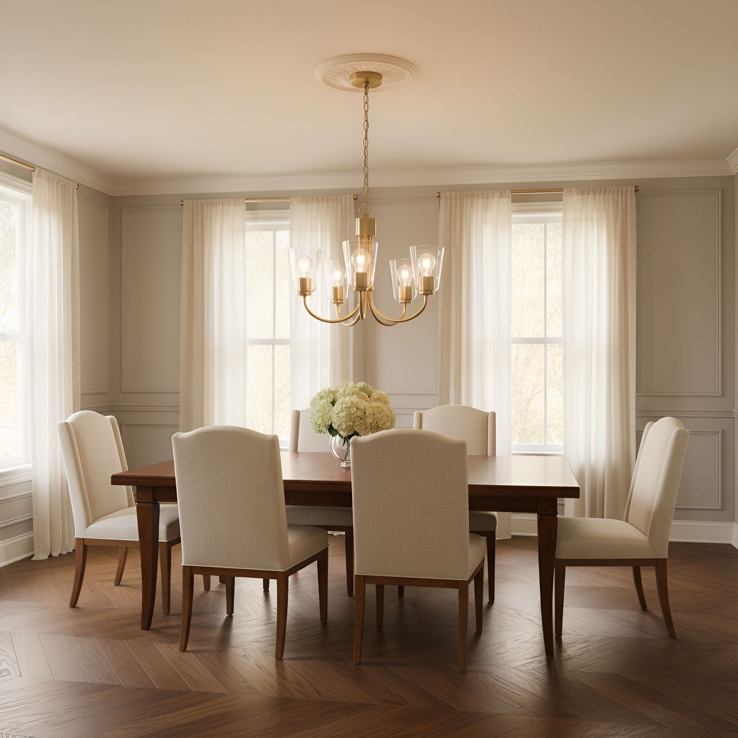 Lustre 5 lumières | Miles