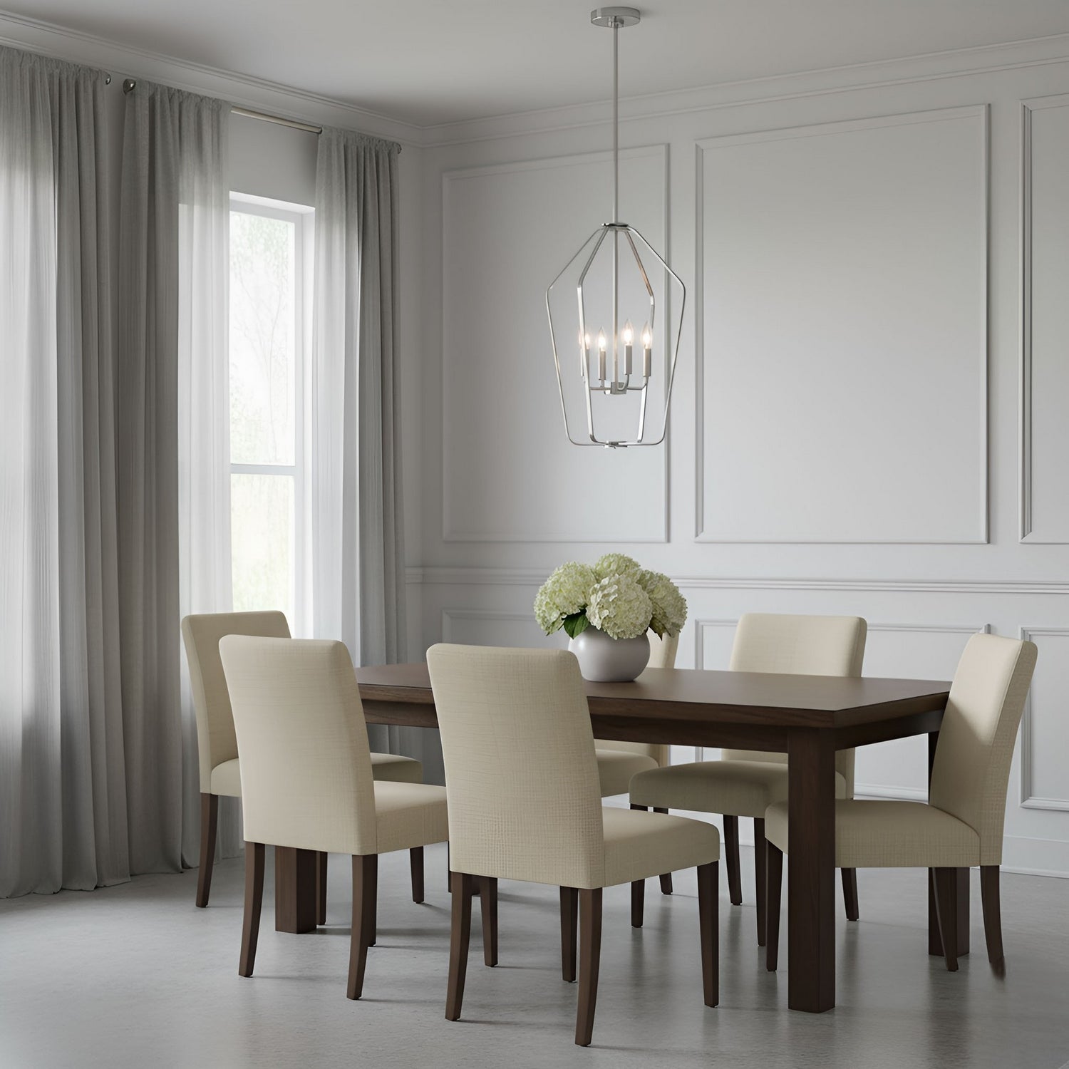 Lustre 4 lumières | Kennan