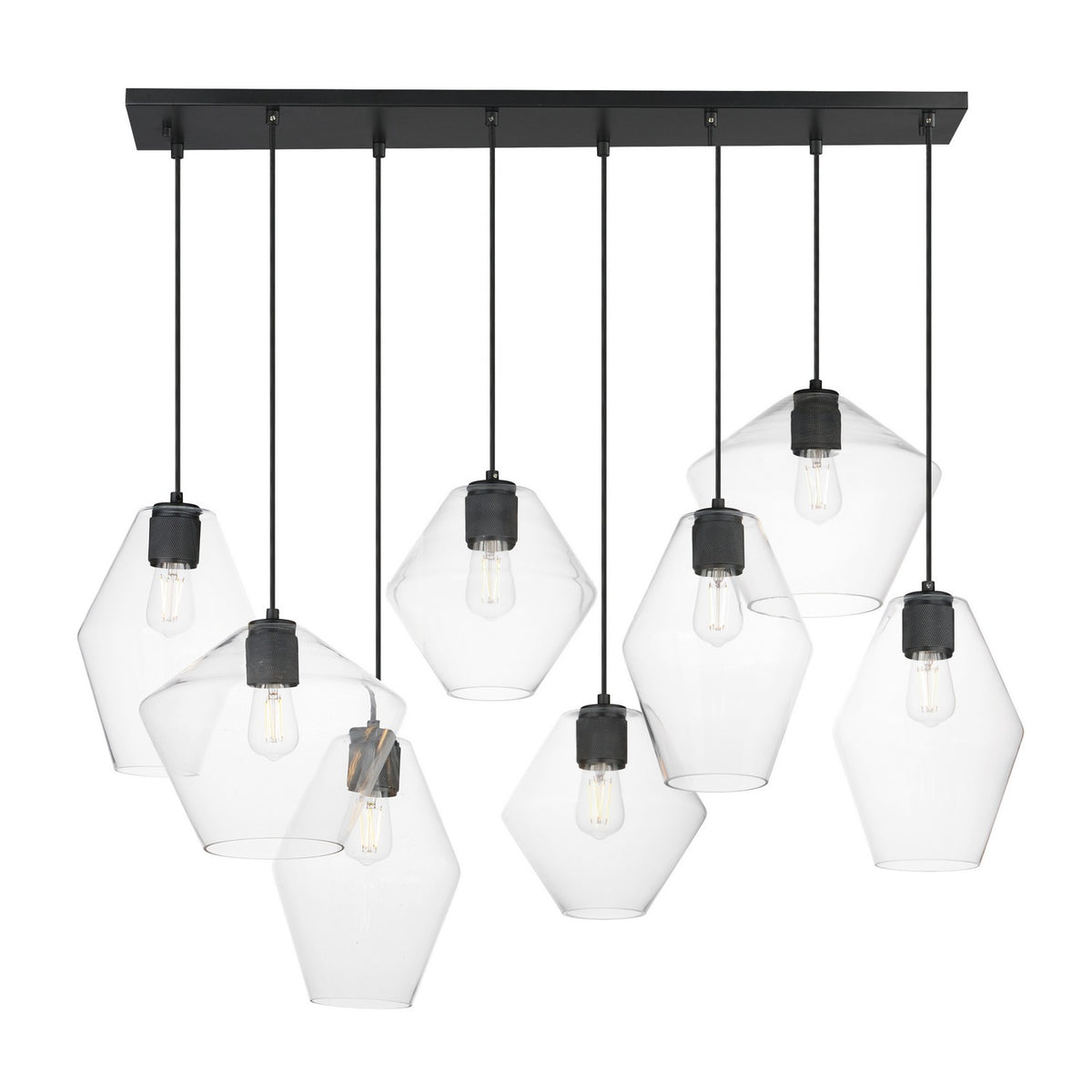 Suspension 8 lumières | Geode