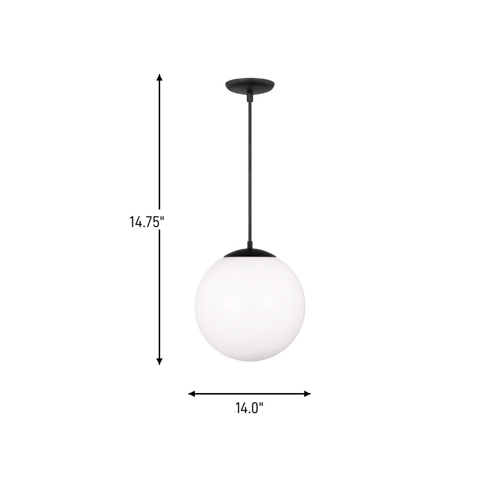 Suspension 1 lumière | Leo - Hanging Globe
