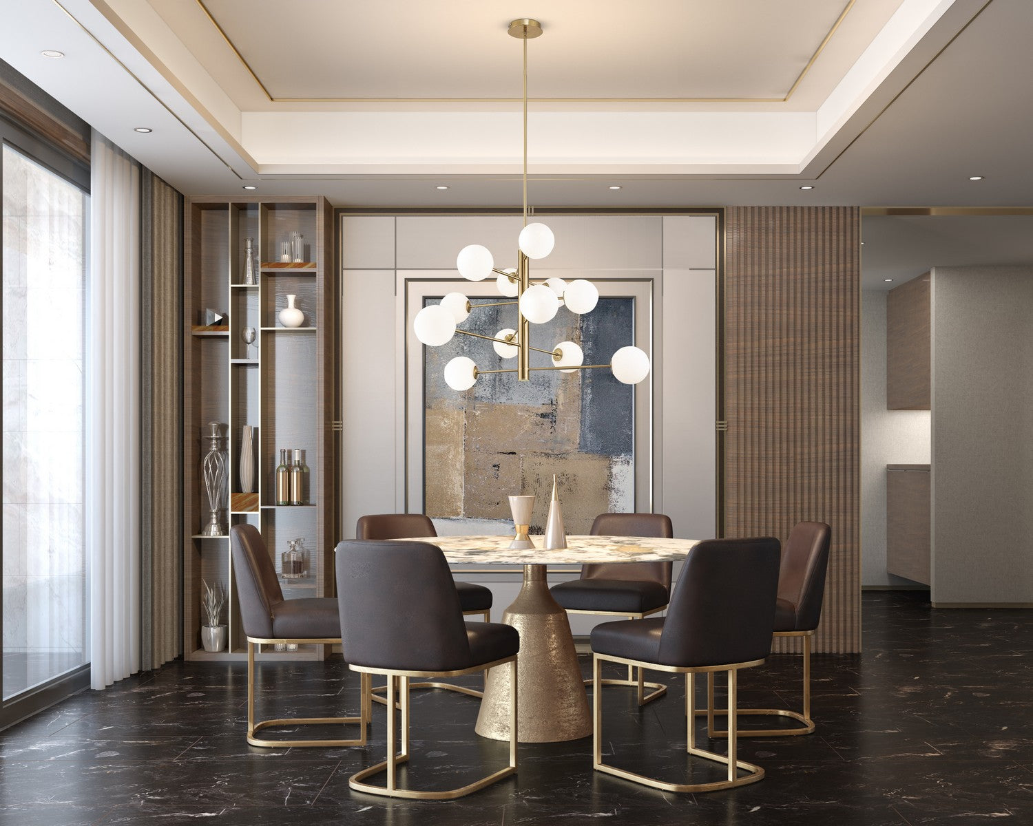 Lustre 12 lumières | Aurelia
