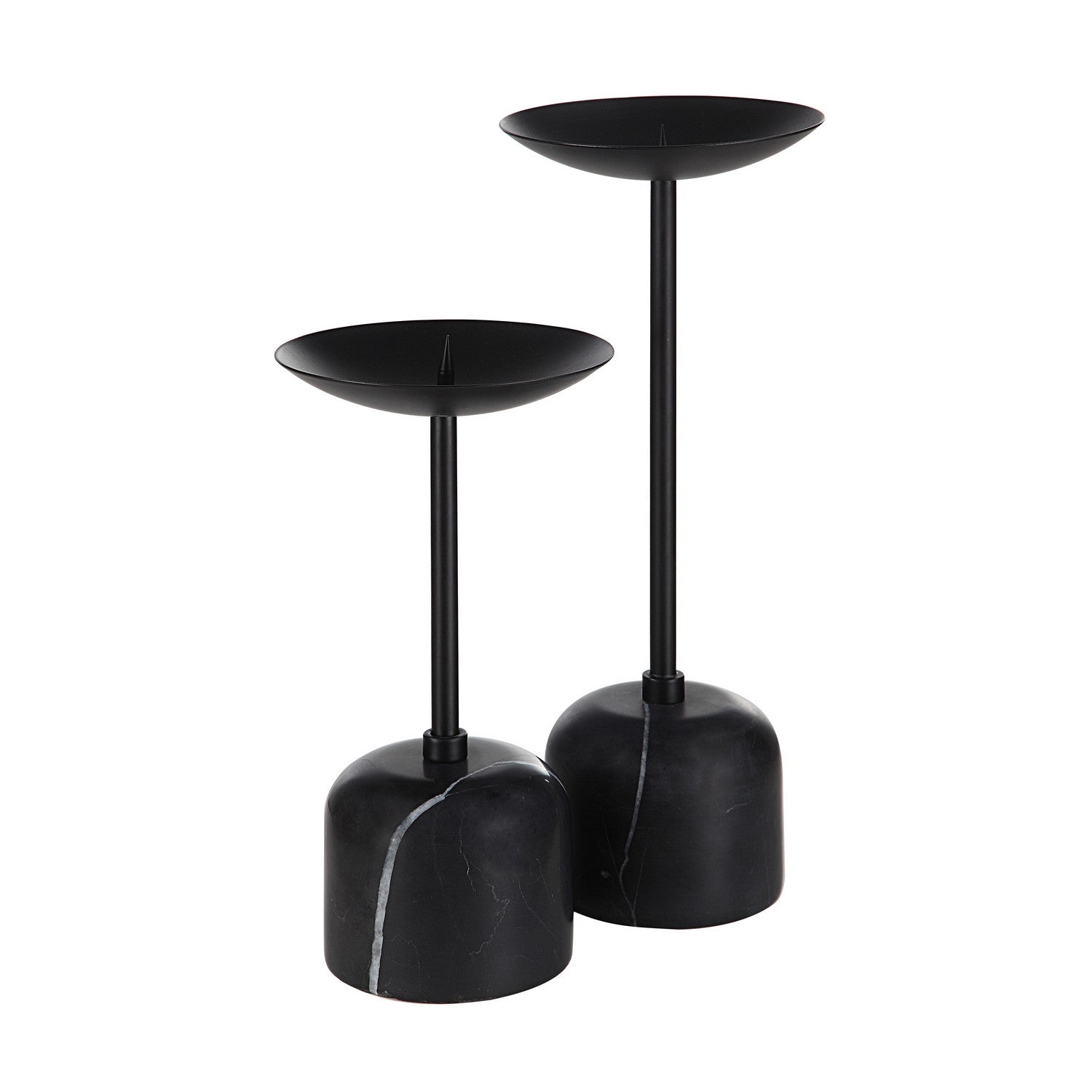 Ensemble de 2 bougeoirs colonne | Uma